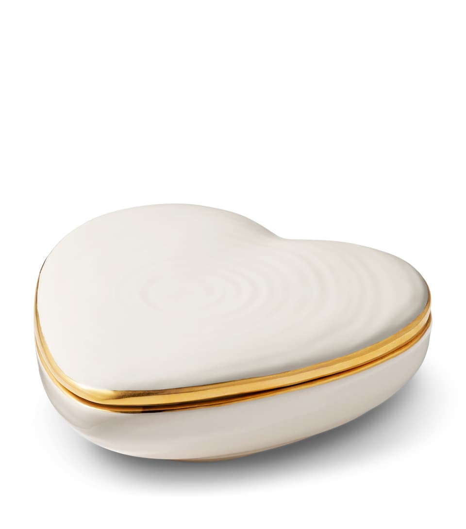 Shagreen Heart Jewellery Box