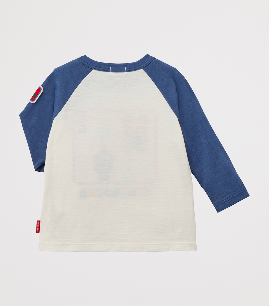 Miki House Cotton Embroidered Graphic T-Shirt (12 Months-7 Years) Image 2