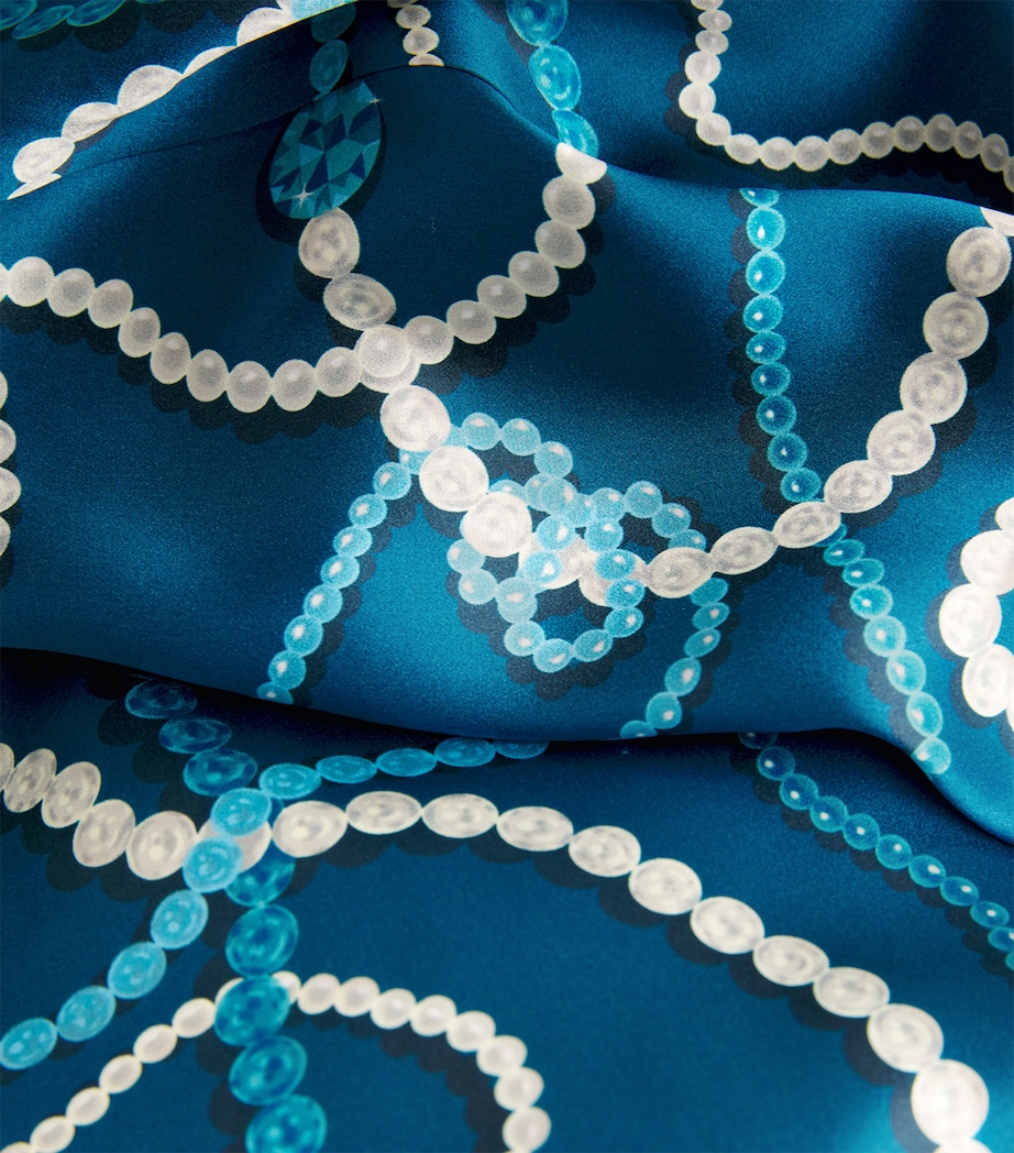 Silk Capability Periwinkle Robe PERIWINKLE Image 5