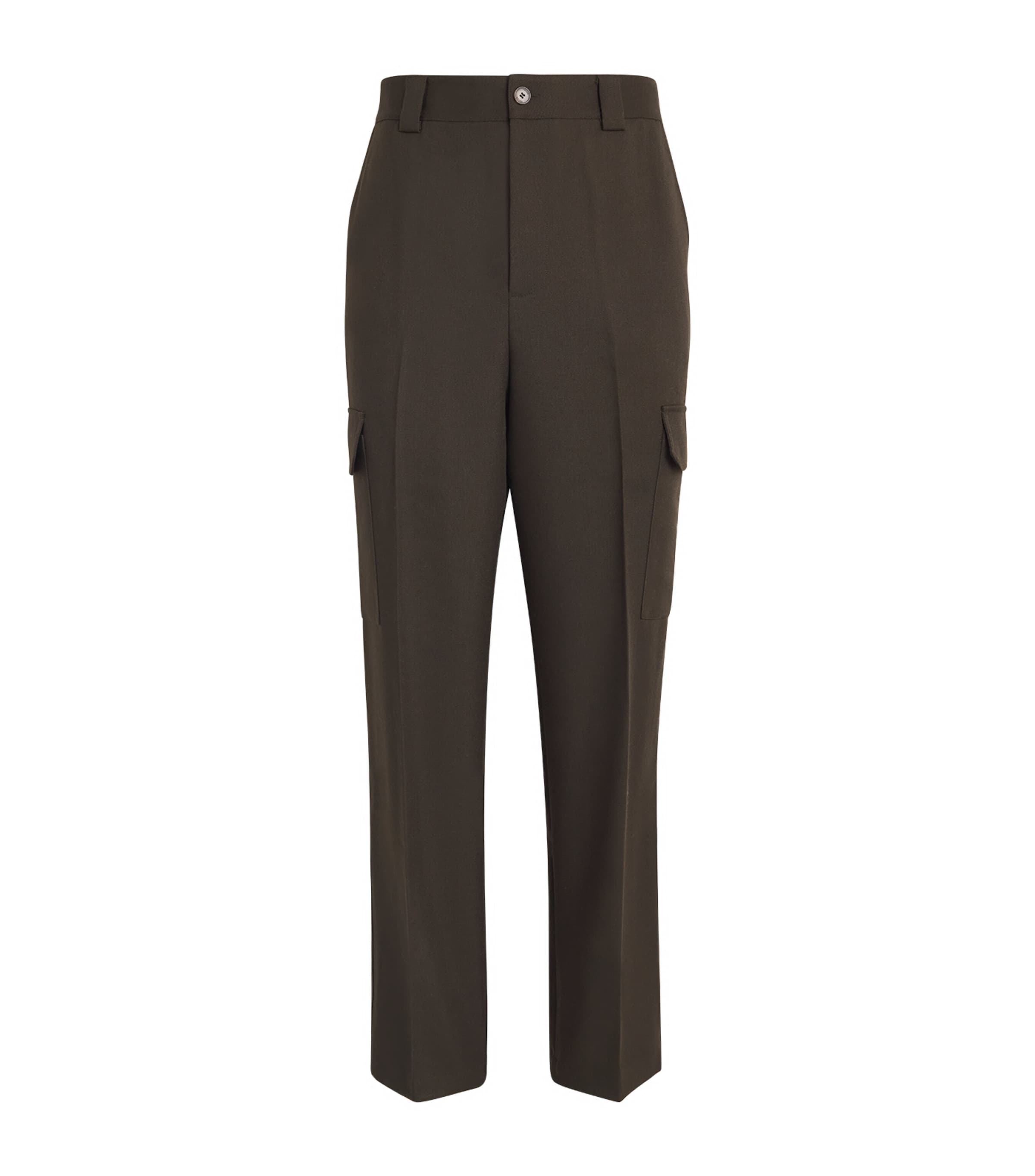 FRAME Wool Cargo Trousers | Harrods US