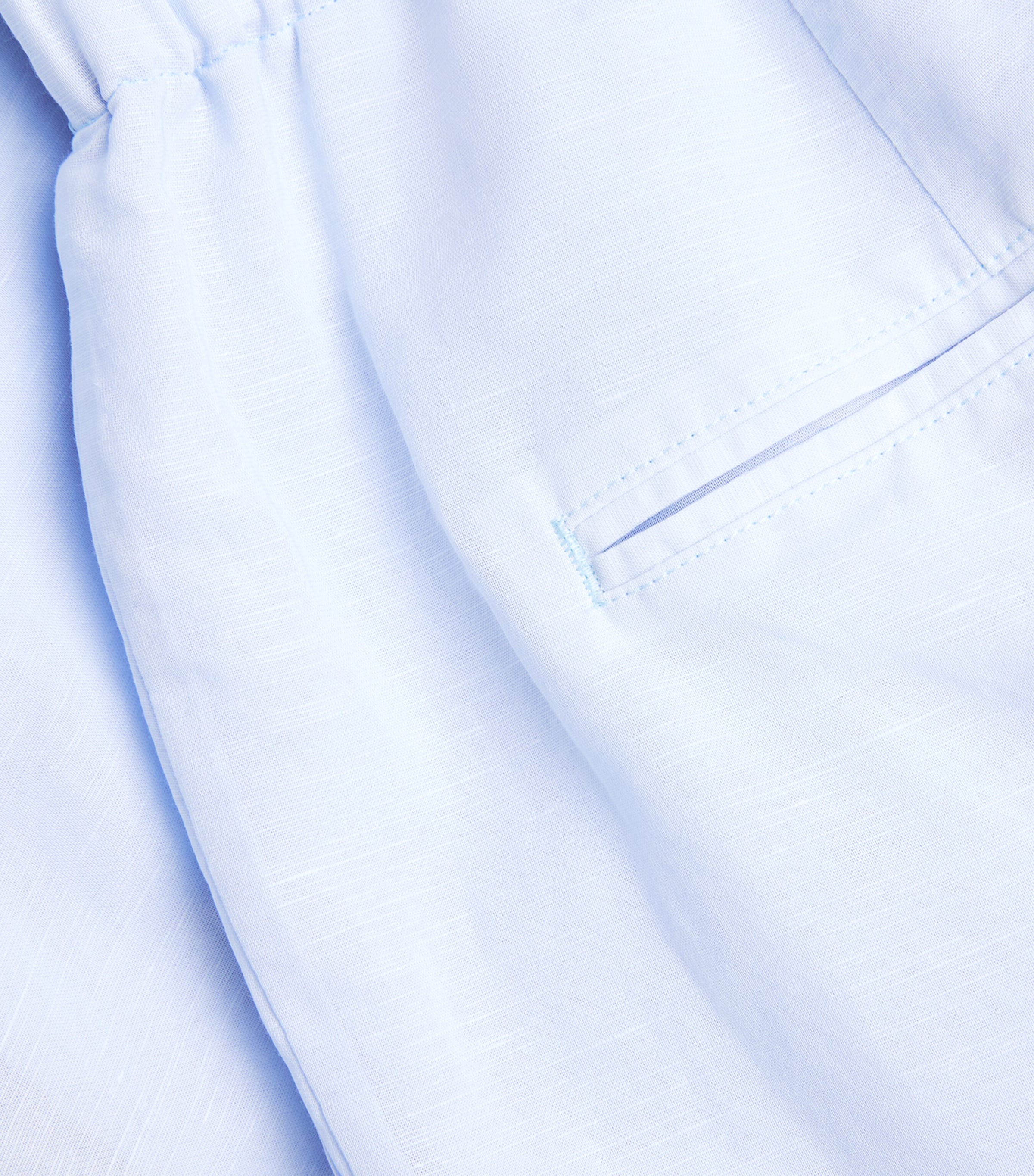 Cotton-Linen Paper-Esque U Trousers 70 Image 5