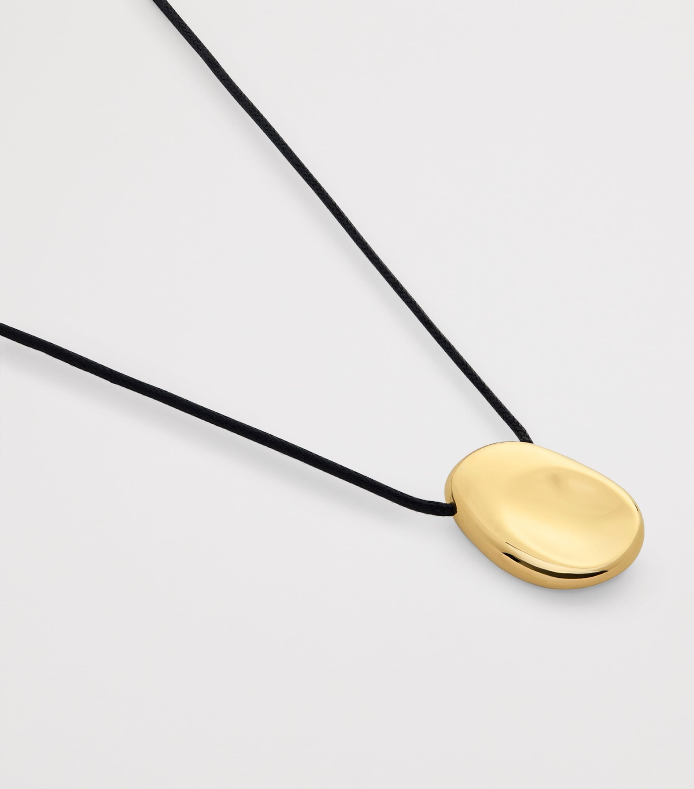Monica Vinader Gold Vermeil Aria Cord Necklace Gold Vermeil Image 2