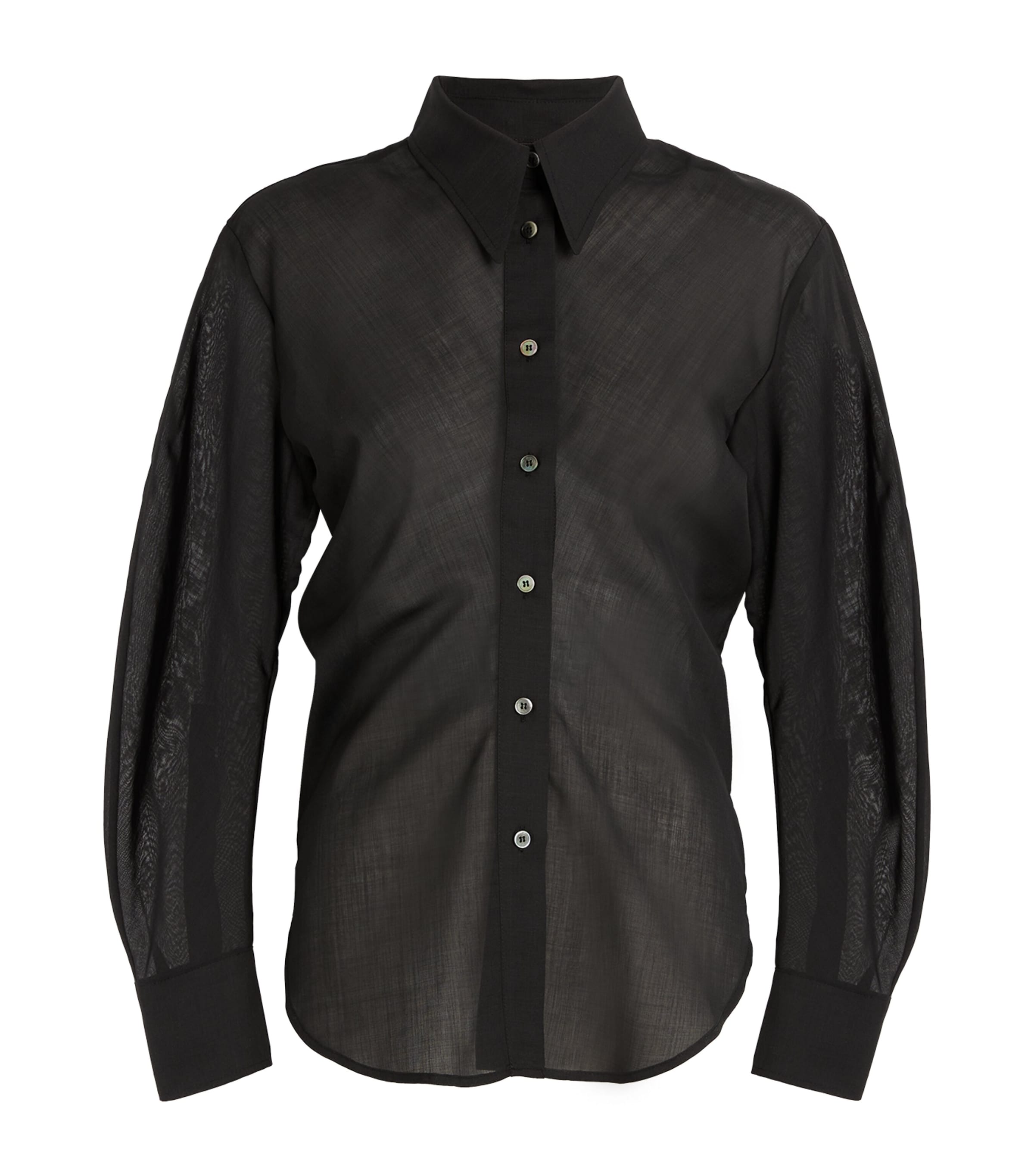 Lvir Long-sleeve Shirt In Black