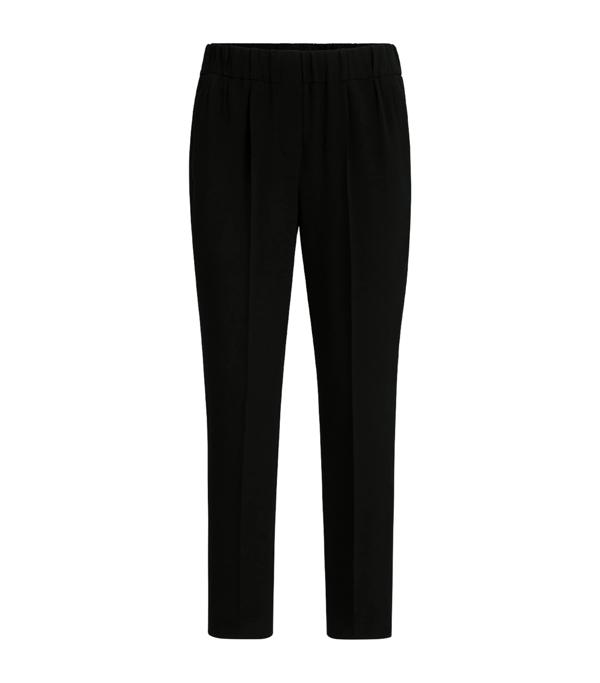 Brunello Cucinelli Womens Crepe Cady Slim Trousers Image 1