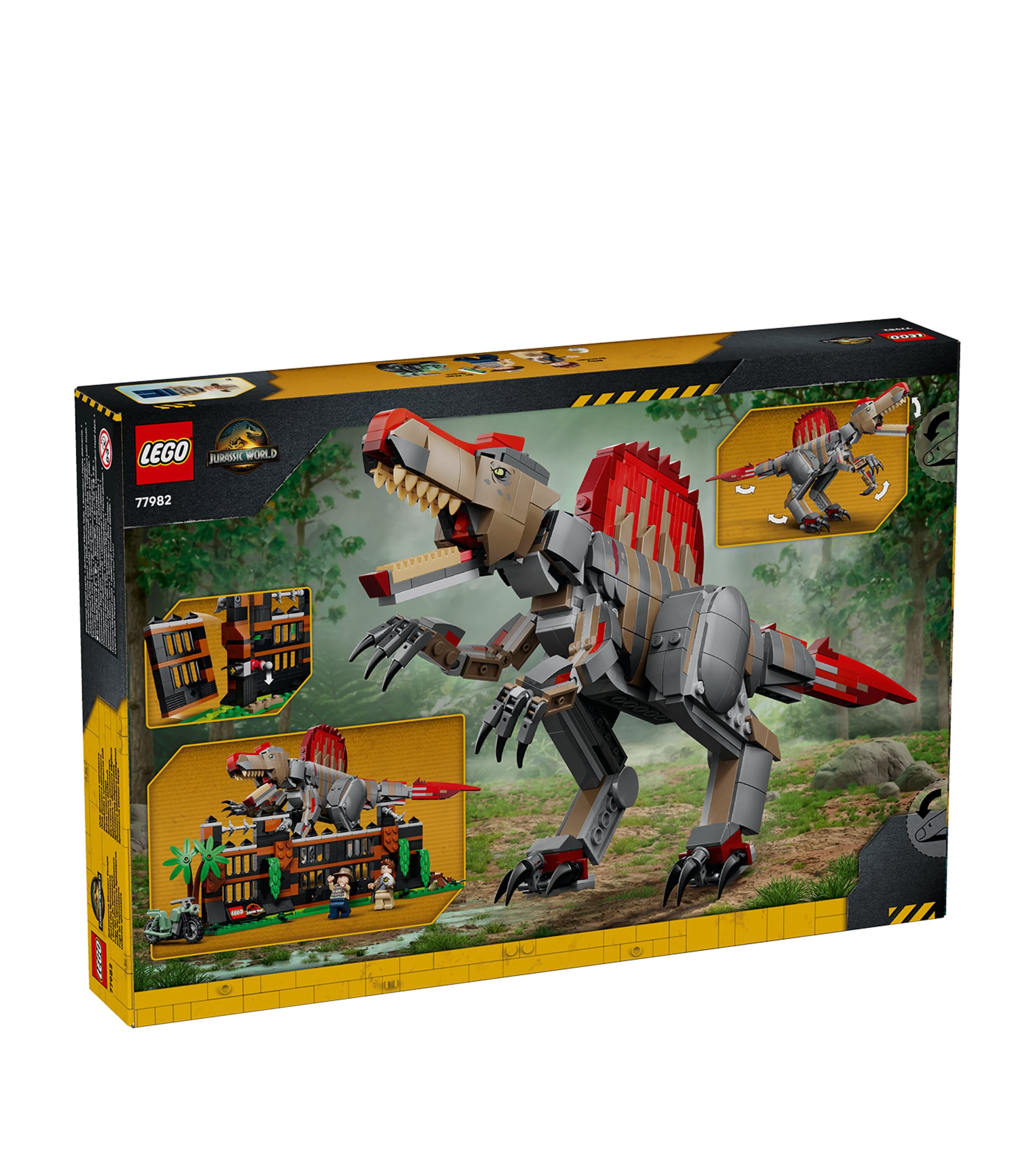 Lego Jurassic World Spinosaurus Dinosaur Escape 77982 Image 2