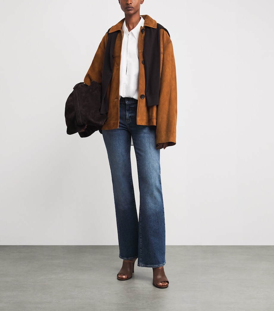 Suede Camber Bomber Jacket UMBER M80 Image 2