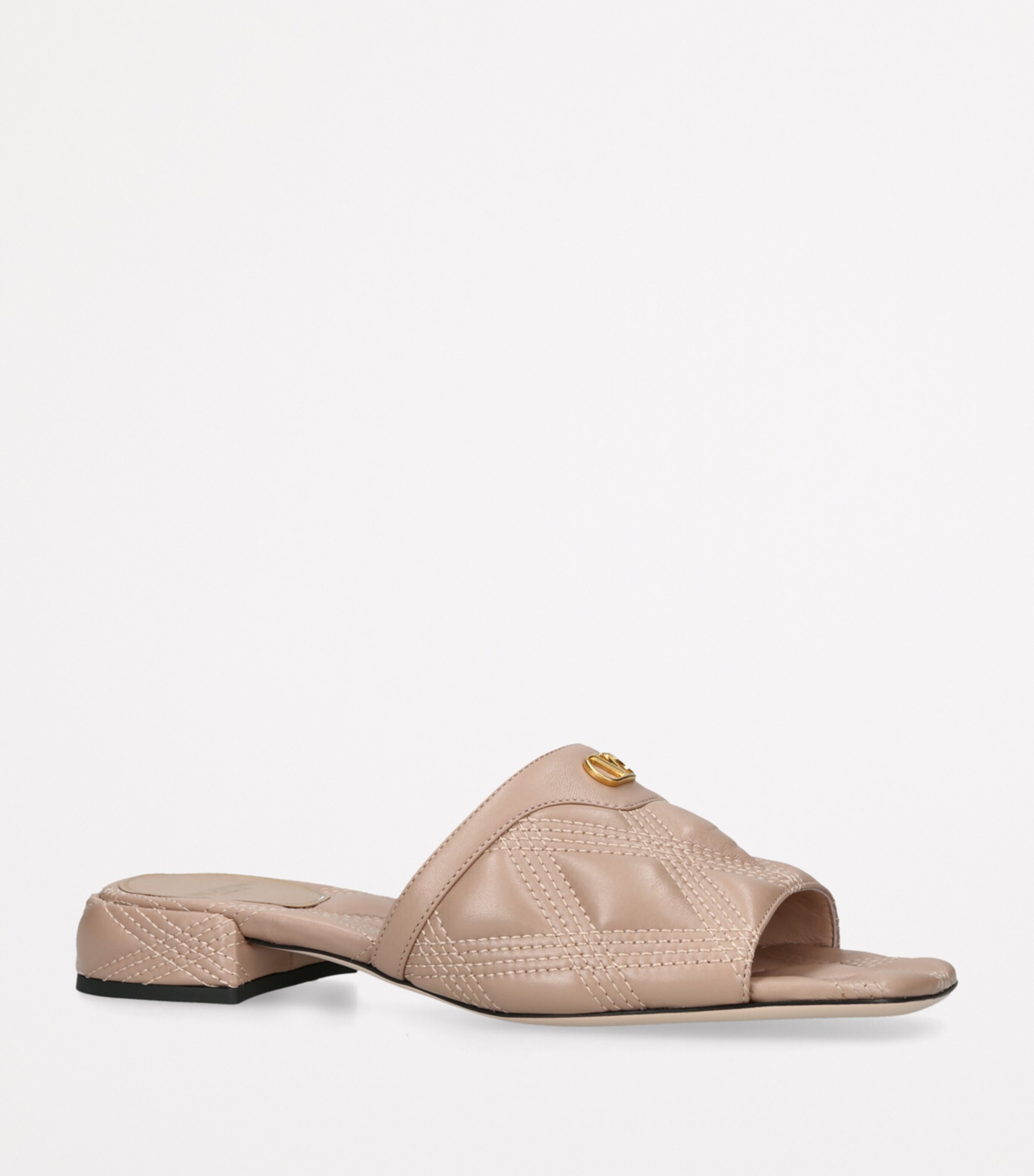 Valentino Garavani Quiltie 67 Mules 20 Blush Image 3
