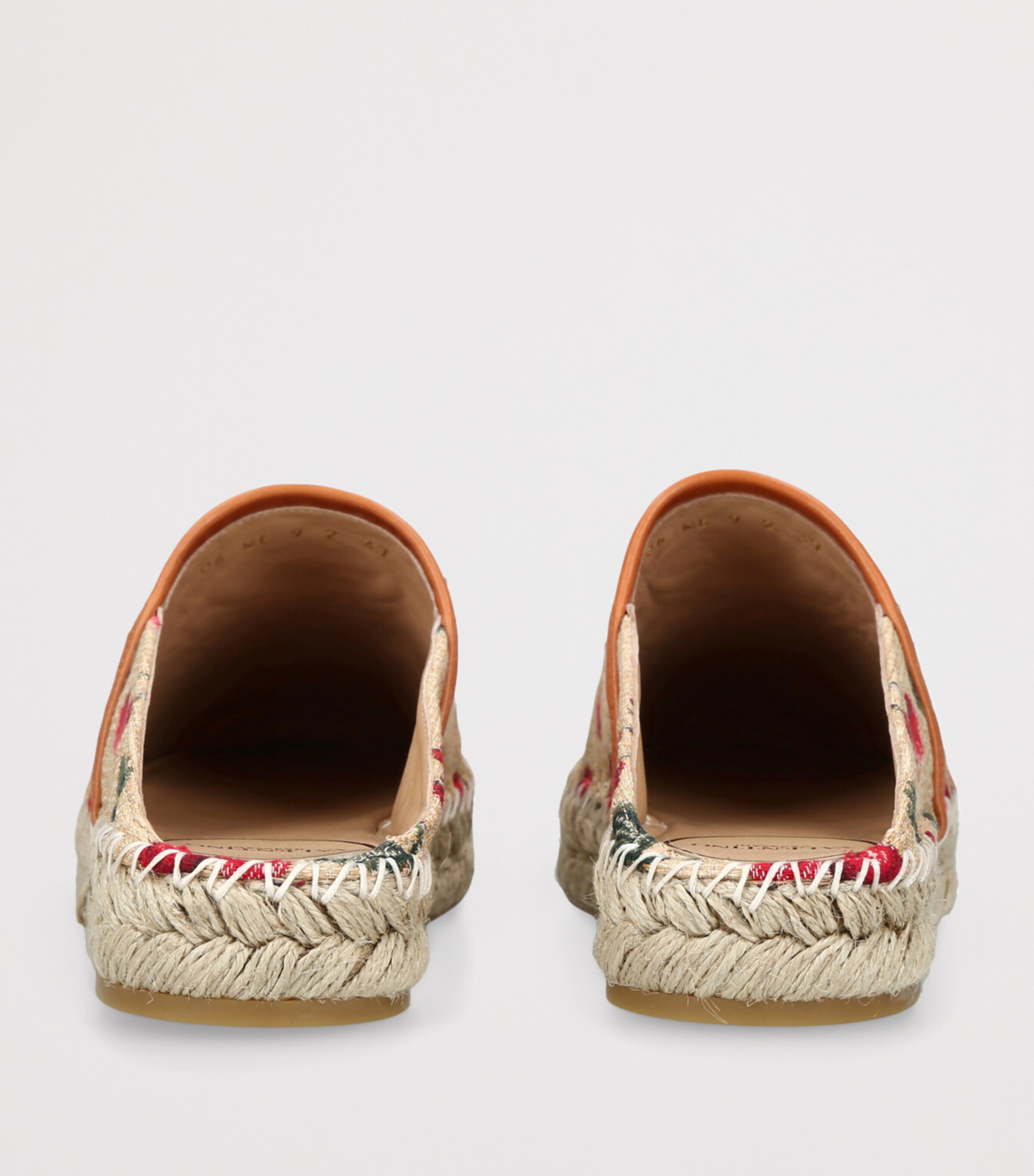 Valentino Garavani Raffia Cherryfic Espadrille Mules Mult/other Image 2