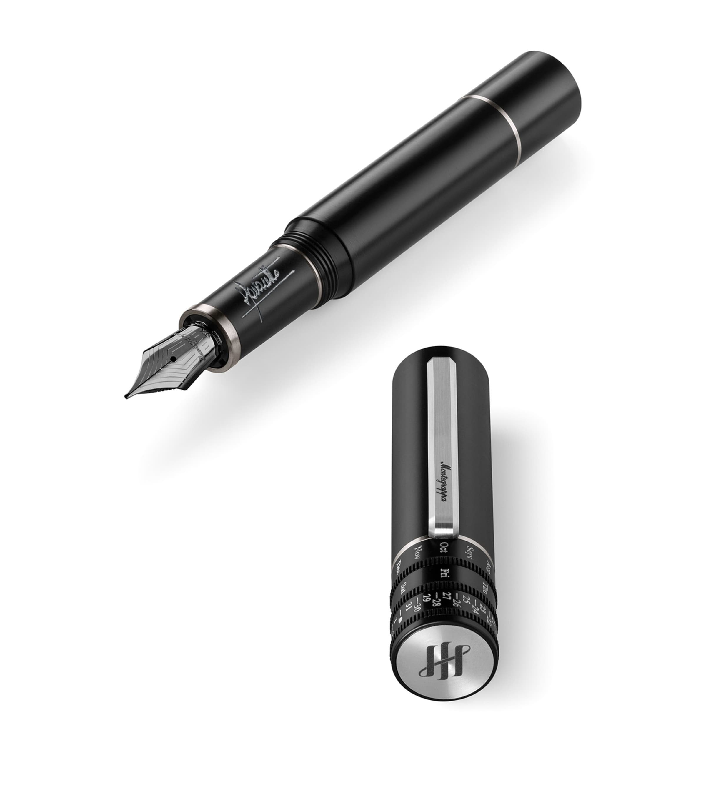 Gold-Trim Anytime Maestro Fountain Pen BLACK Image 4