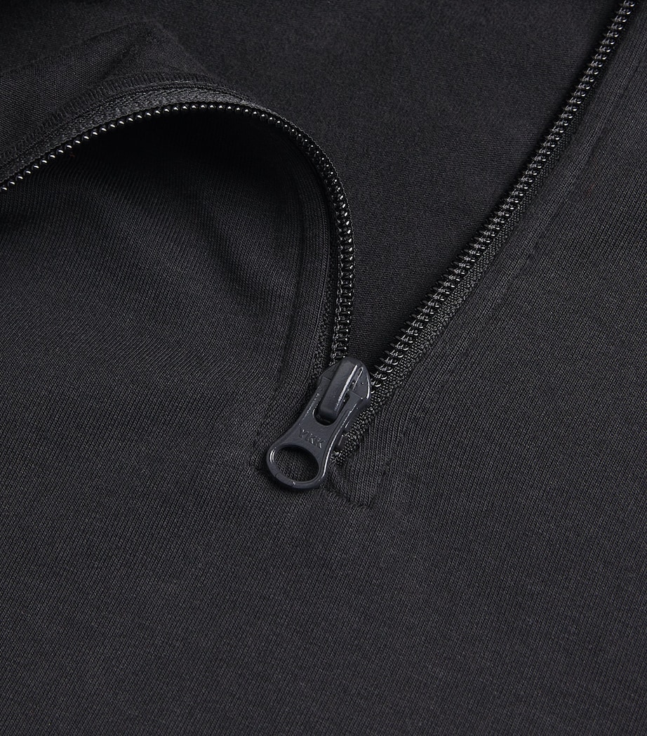 Jersey Lounge Quarter-Zip Sweater OBSIDIAN Image 5