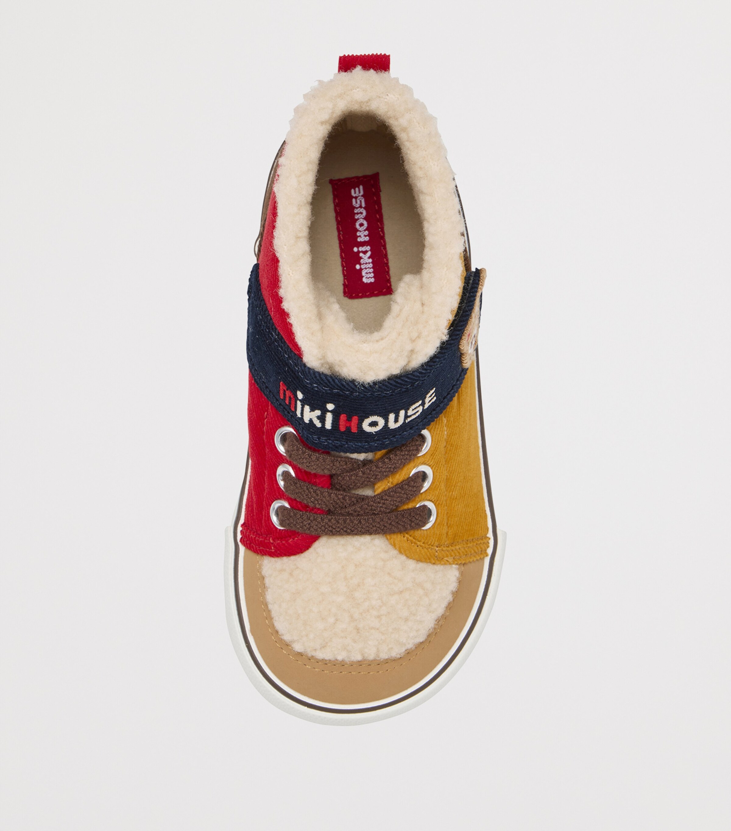 Corduroy-Faux Shearling Pucchi Sneakers 87 Image 8