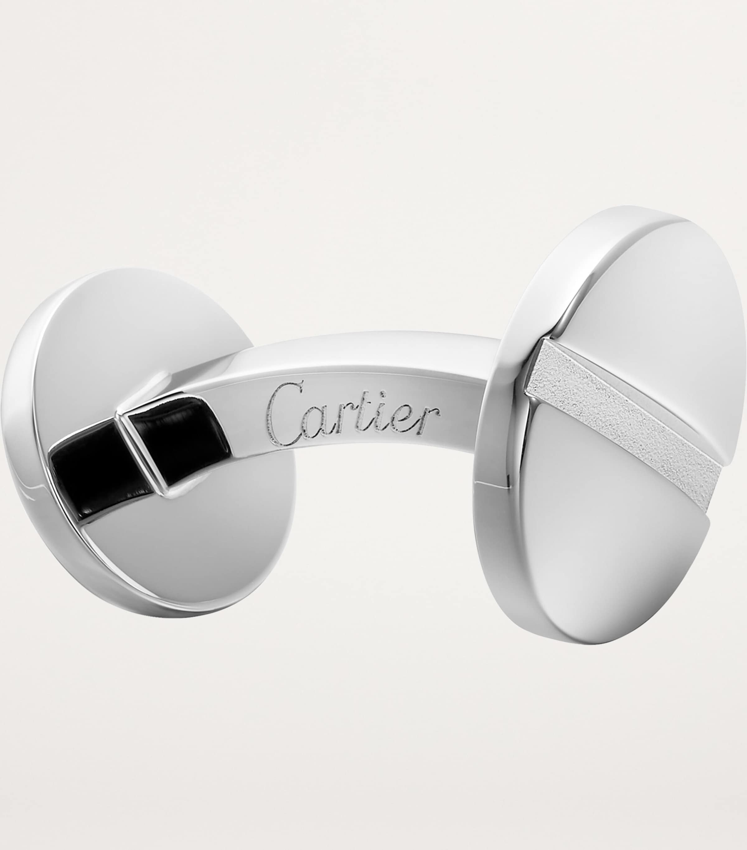Sterling Silver Santos de Cartier Cufflinks SILVER Image 4
