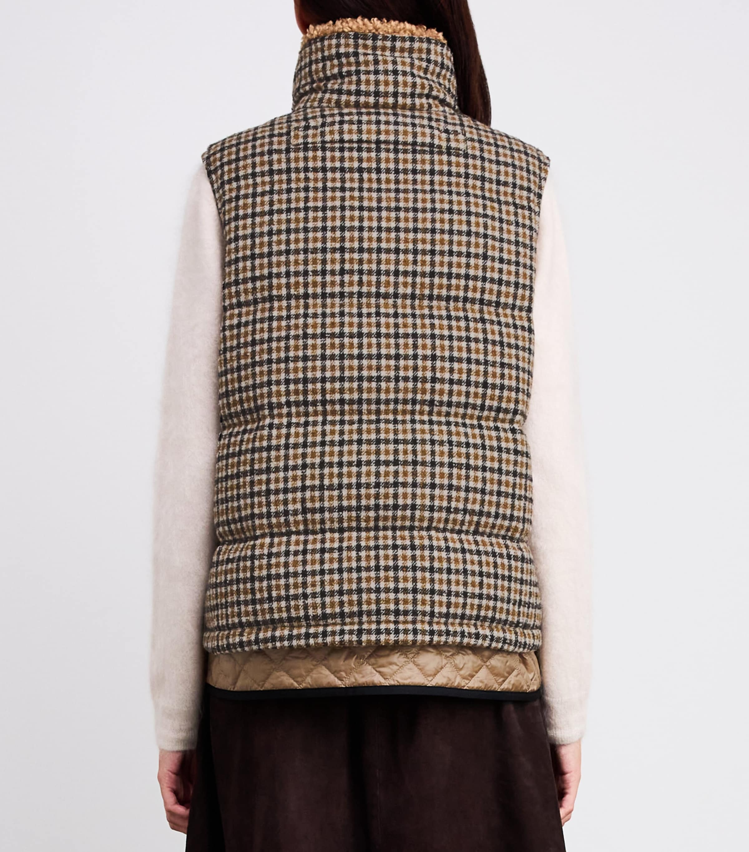 Wool-Blend Adaptable Touvet Gilet F92 Image 4