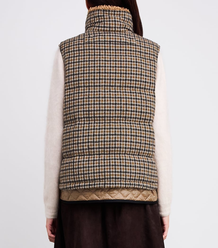 Wool-Blend Adaptable Touvet Gilet F92 Image 4