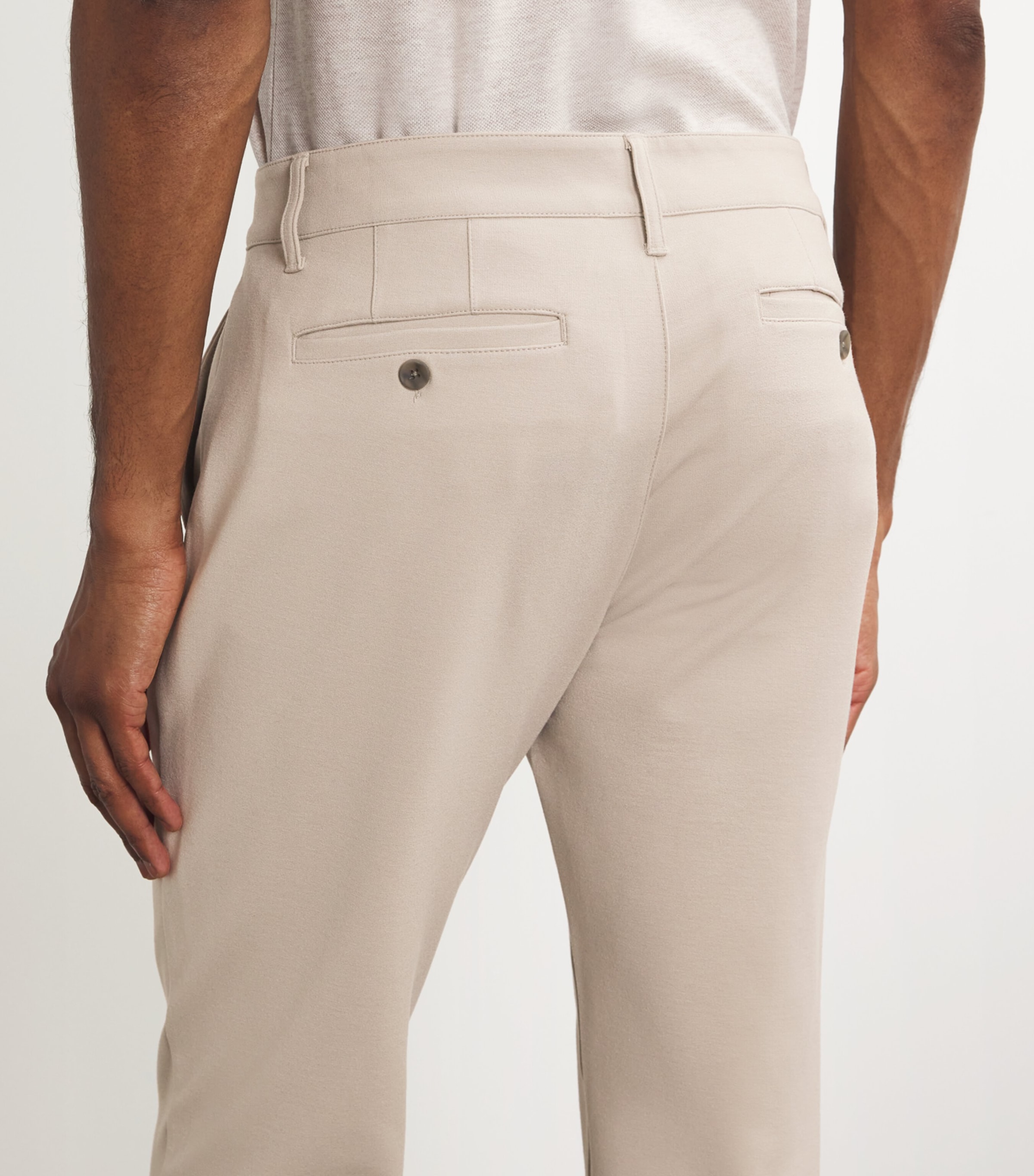 PAIGE Mens Slim Chinos Fresh Oyster Image 6