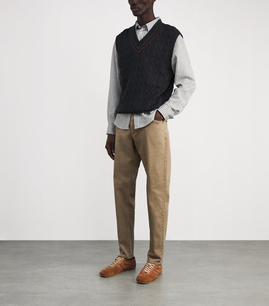 Aero-Stretch Slim Jeans TAUPE Image 2