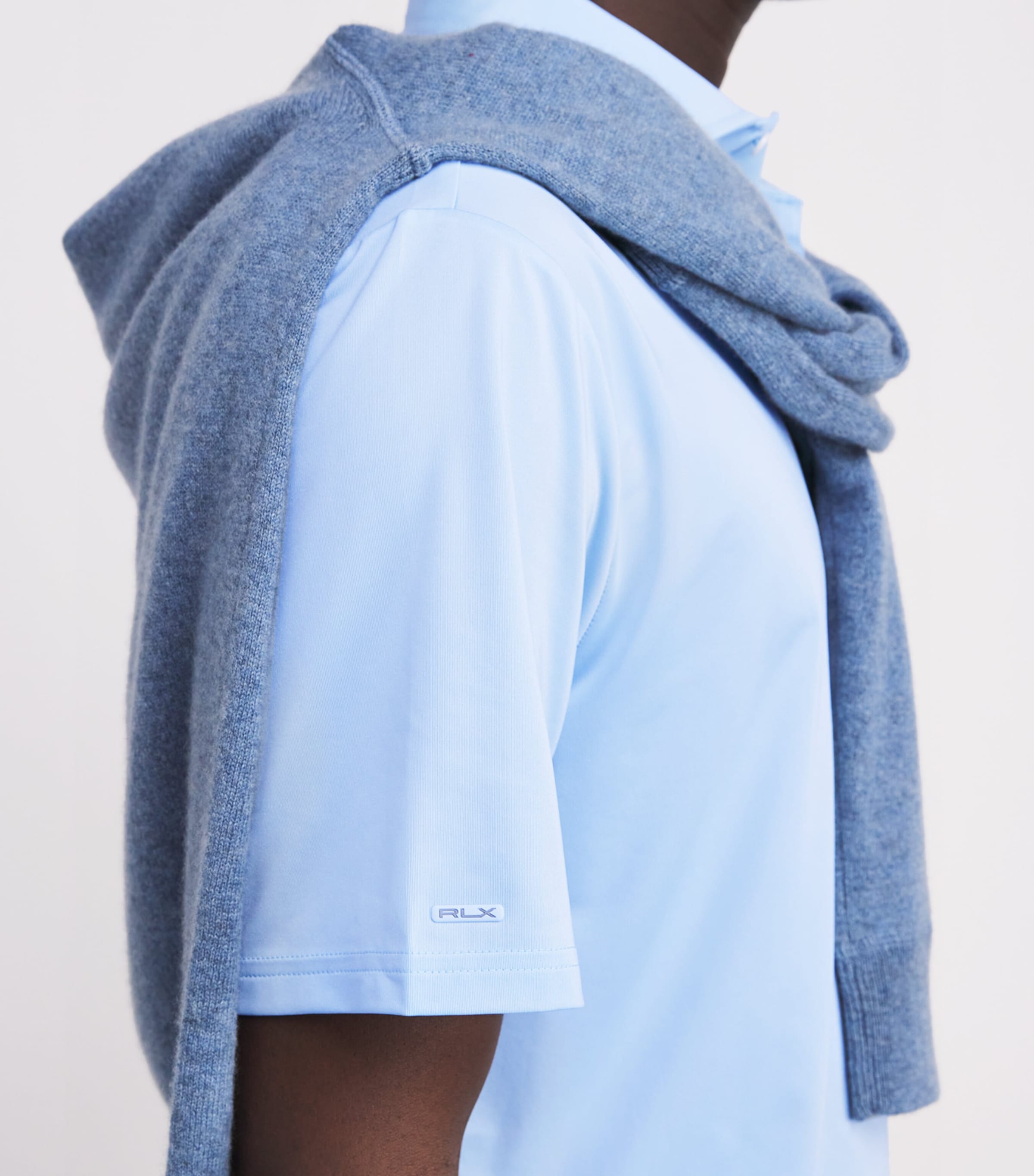 Classic Fit Performance Polo shirt OFFICE BLUE Image 6