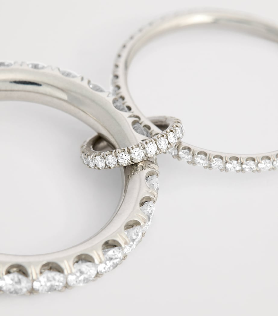 Platinum and Diamond Junia Ring PLATINUM Image 4