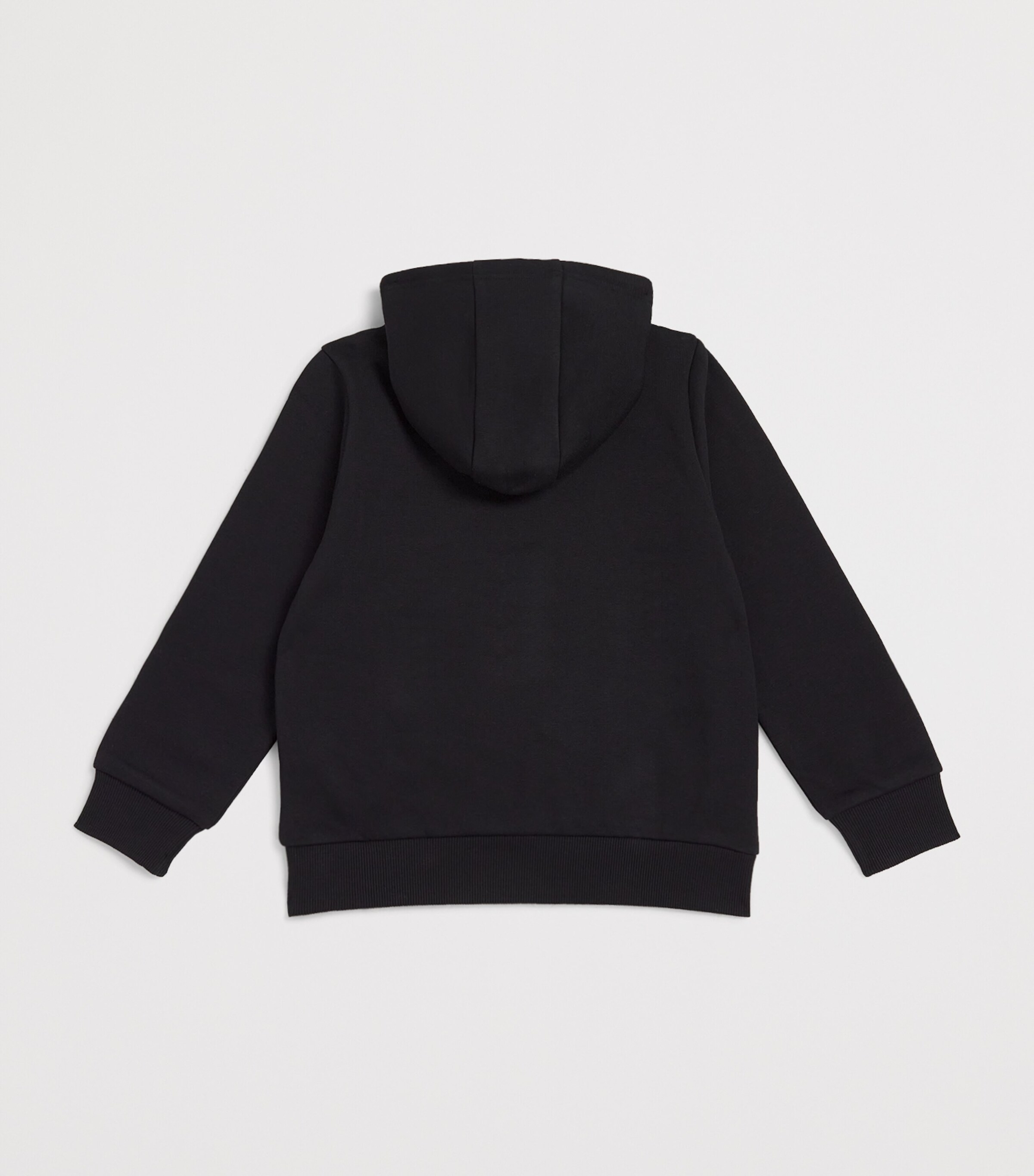 Cotton-Blend Logo Hoodie (4-16 Years) BLACK Image 2