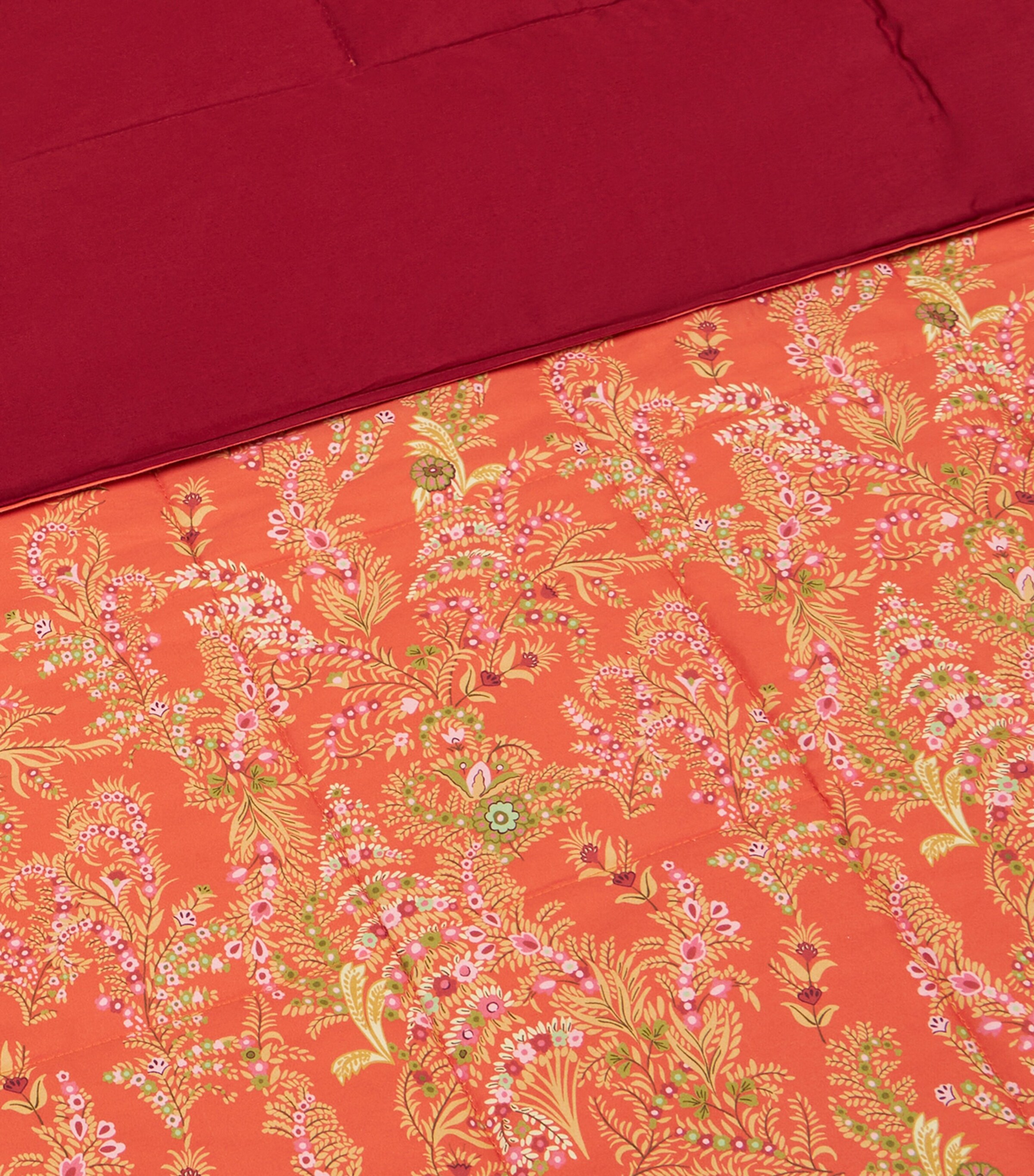 Etro Cotton Degrade Print Quilted Bedspread (270cm x 270cm) Pale Blue Image 3