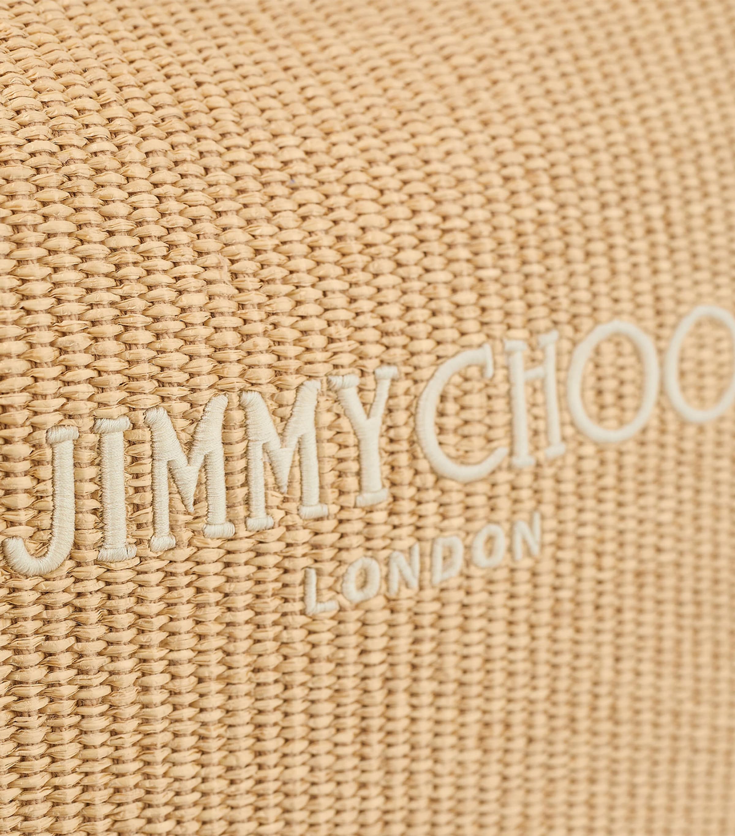 Raffia Beach Diamond Shoulder Bag NATURAL/LATTE Image 2