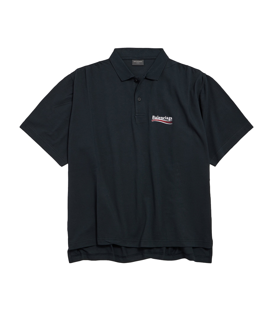 Cotton Piqué Political Campaign Polo Shirt 8737 Image 1