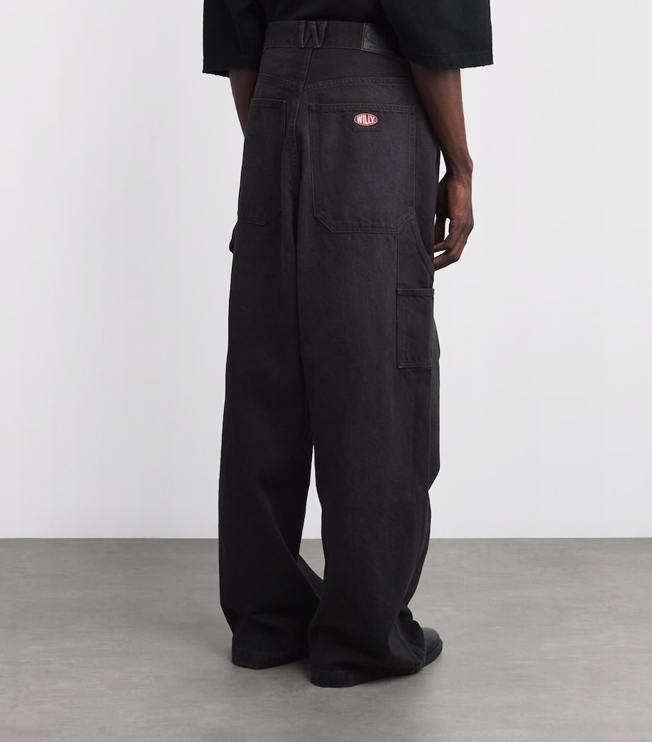 XL Carpenter Jeans BLACK DENIM Image 4