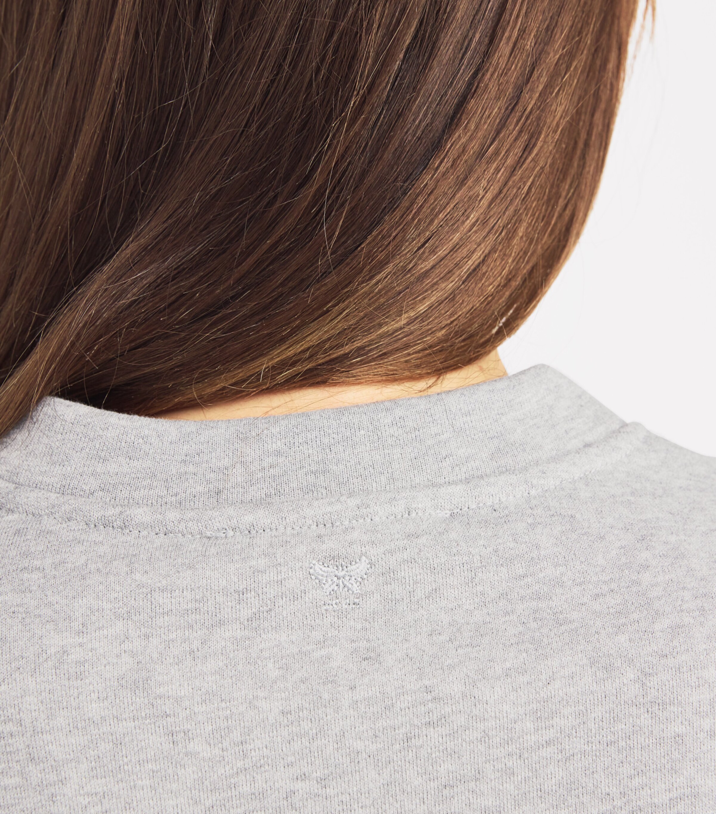 Cotton Logo Sweatshirt MEDIUM GREY Image 6