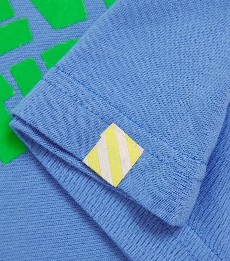 Cotton Cowboy Hat T-Shirt (2-6 Years) PALE BLUE Image 3