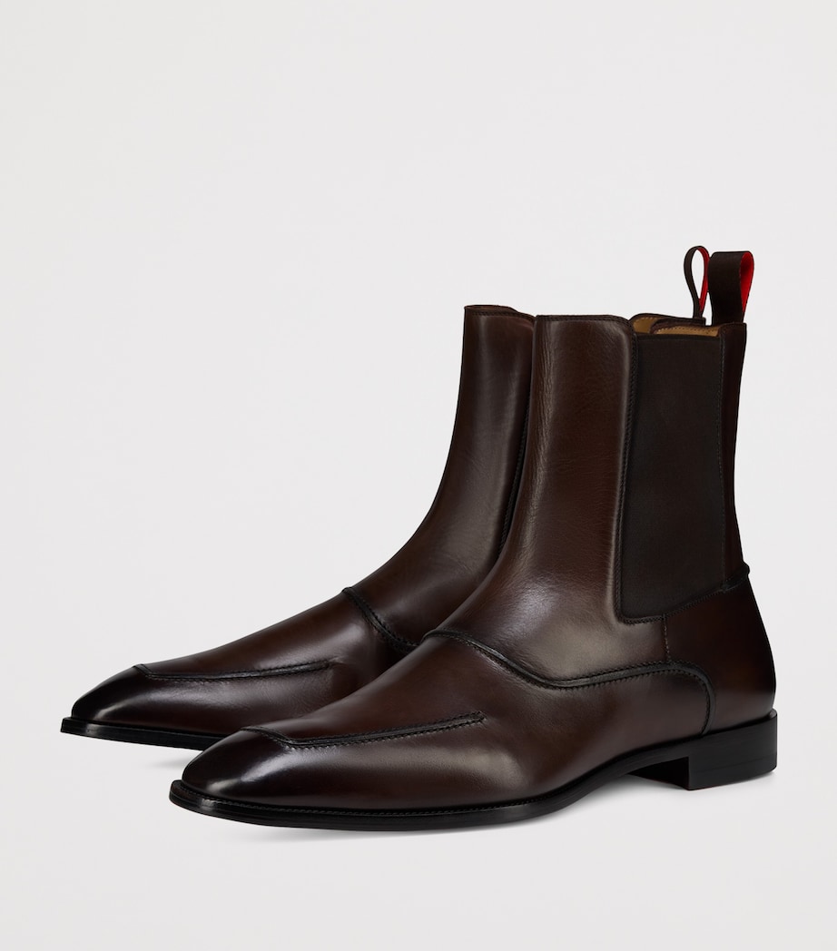 Serchelsea Leather Ankle Boots C959 Image 2