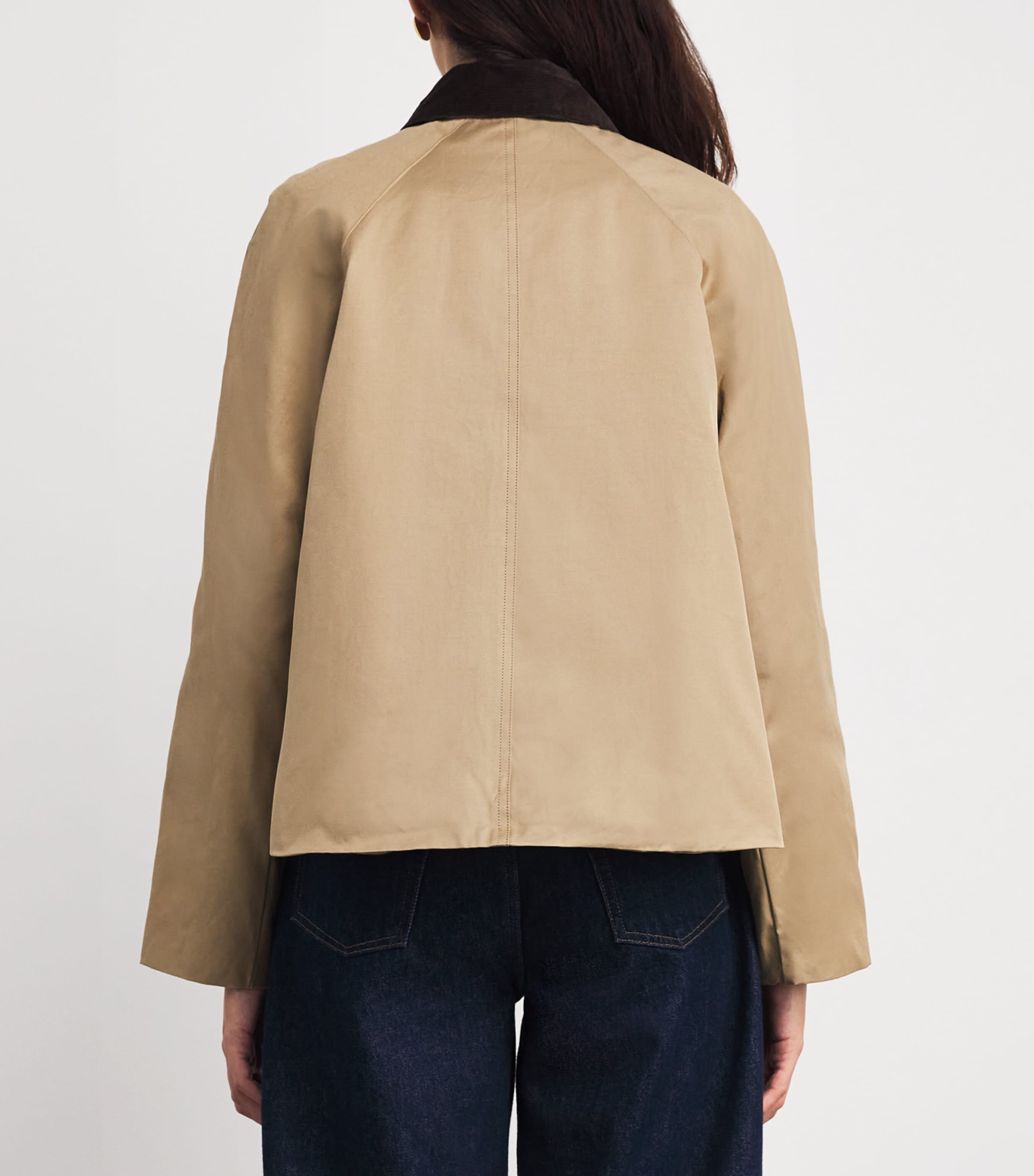 Detachable-Lining Chore Jacket CAMEL Image 4