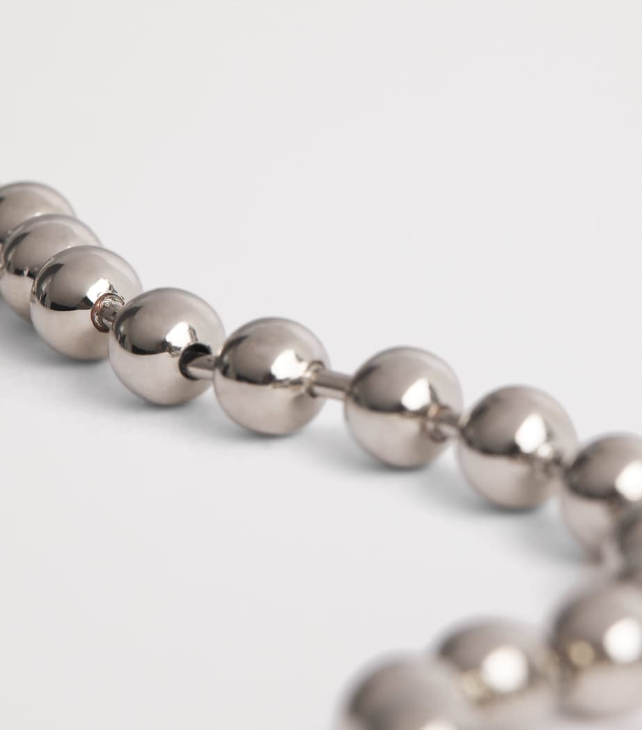 Vivienne Westwood Thames Beaded Chain Platinum Image 5