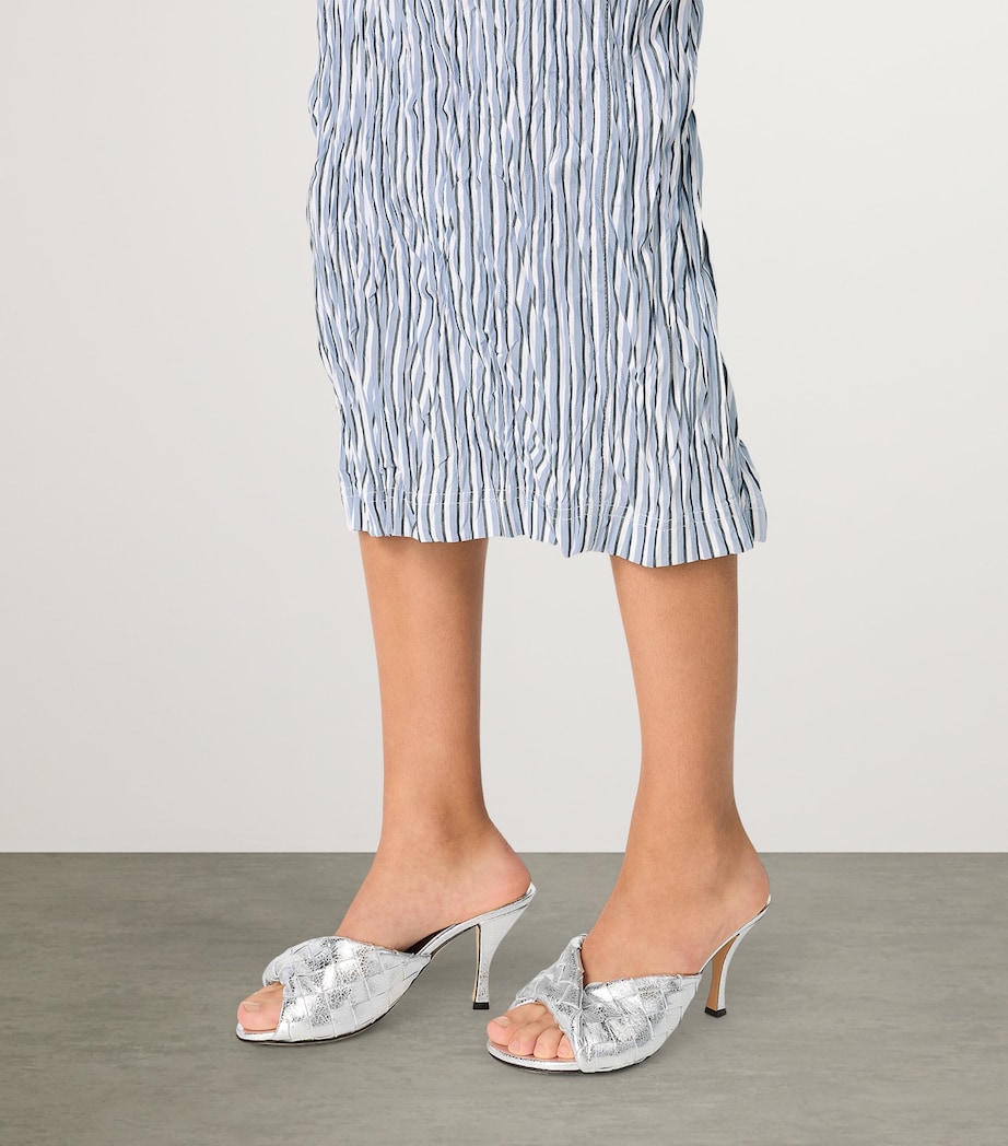 Leather Intrecciato Blink Mules 80 1156 Image 2