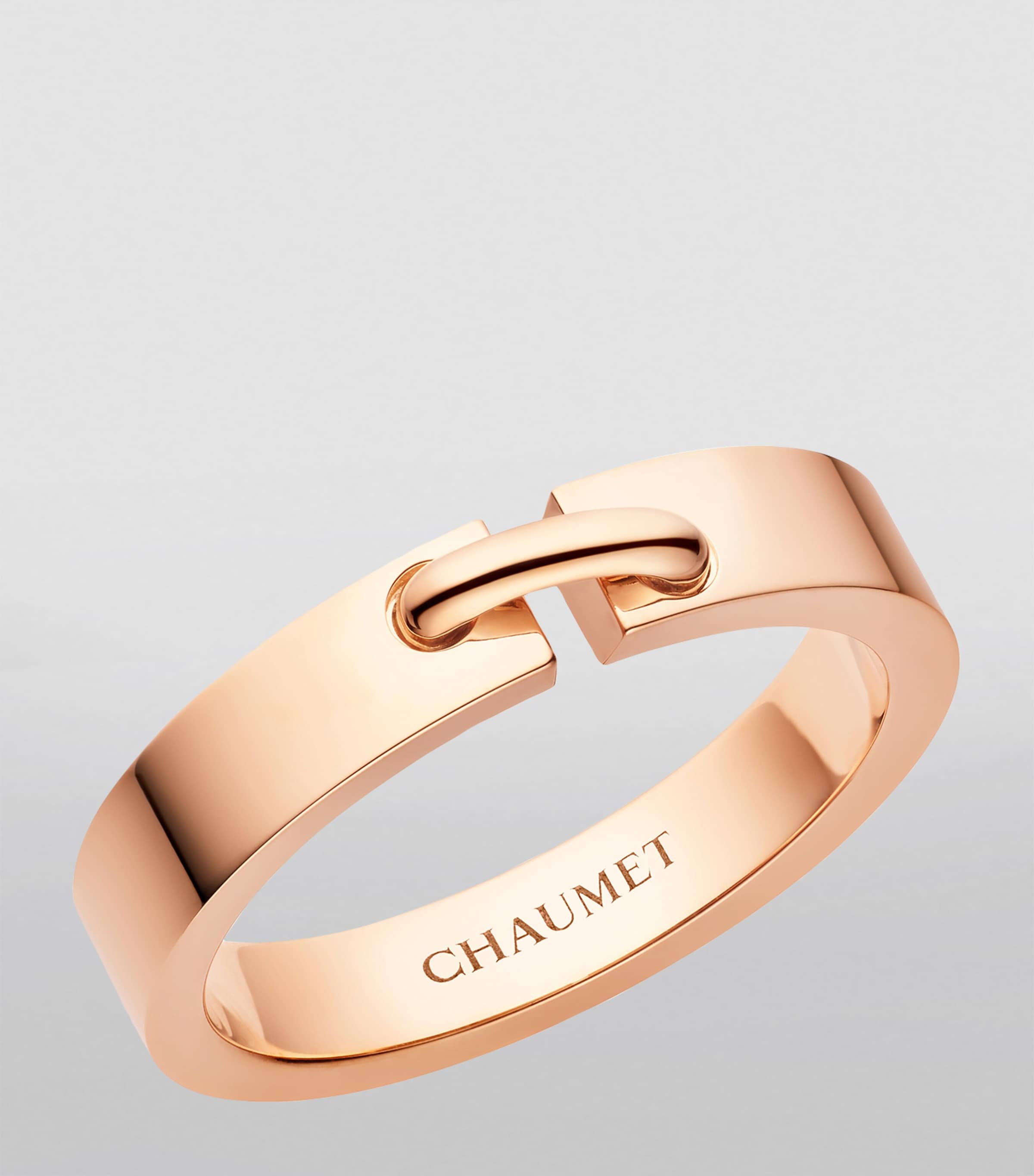 Rose Gold Liens de Évidence Wedding Ring PINK GOLD Image 2