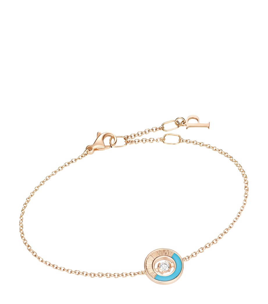 Piaget Rose Gold and Turquoise Possession Vibrant Palace bracelet Turquoise Image 1