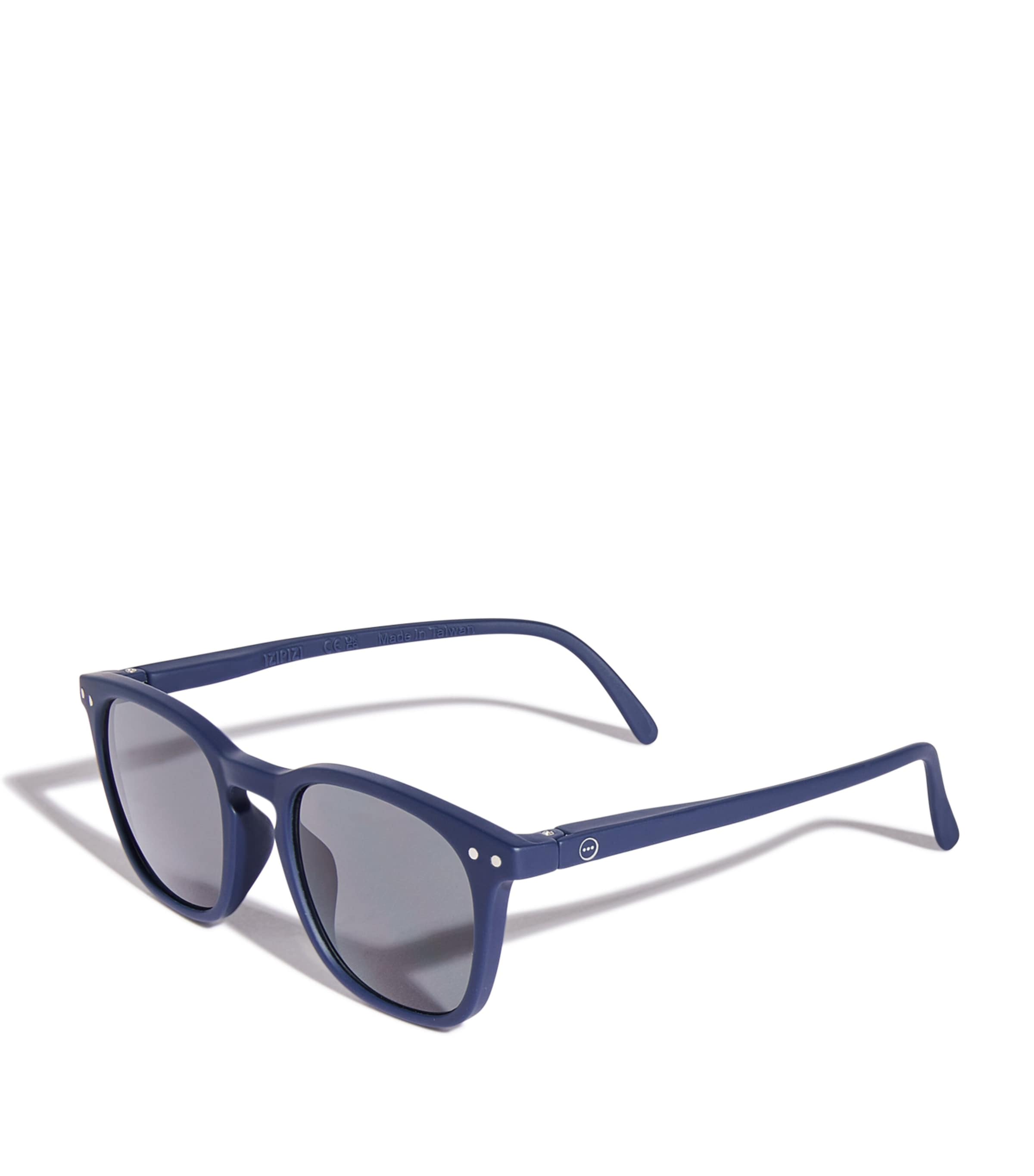 Round Sunglasses NAVY BLUE SOFT GREY Image 2