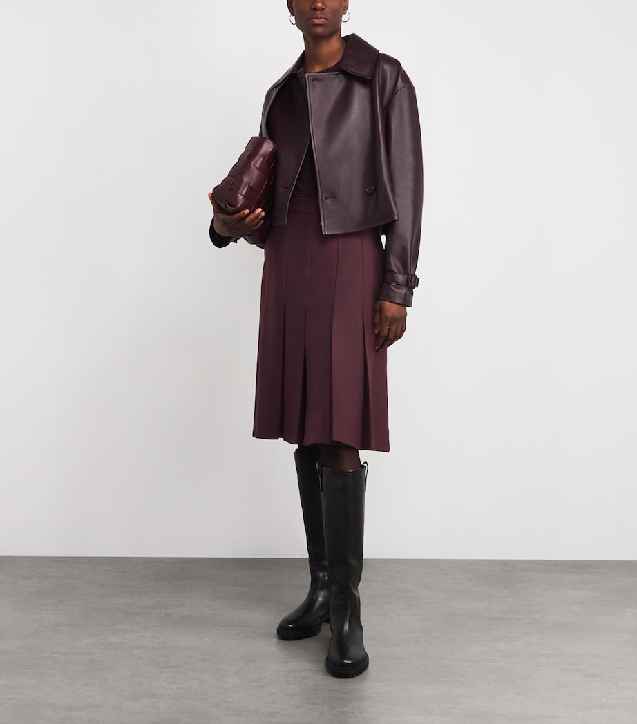 Virgin Wool Yanis Shorts MARASCHINO Image 2