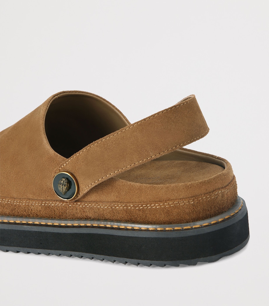 Suede Woodford Mules CAMEL Image 4