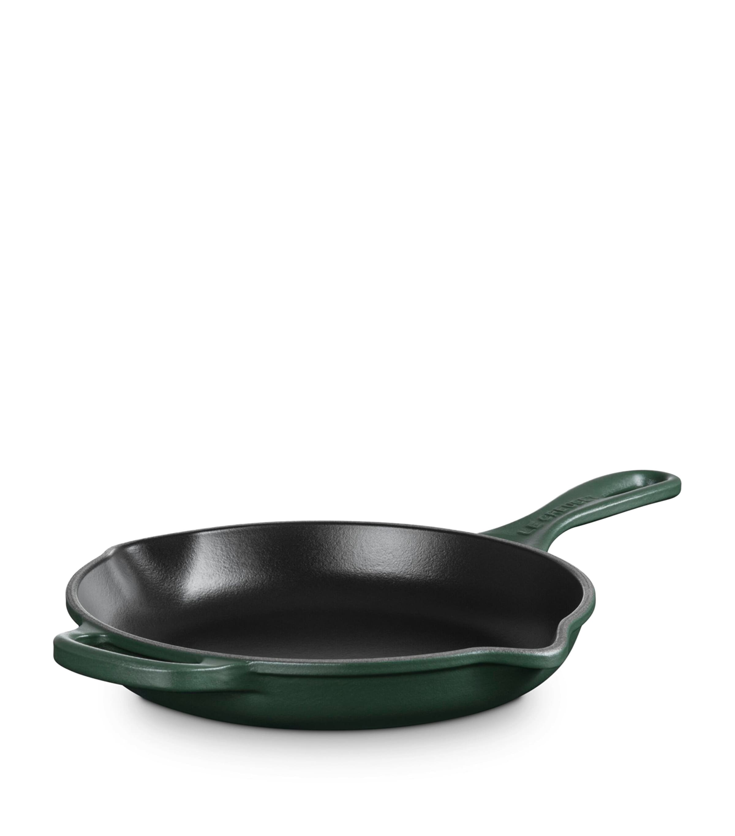 Le Creuset Cast Iron Skillet (23cm) Green Image 2