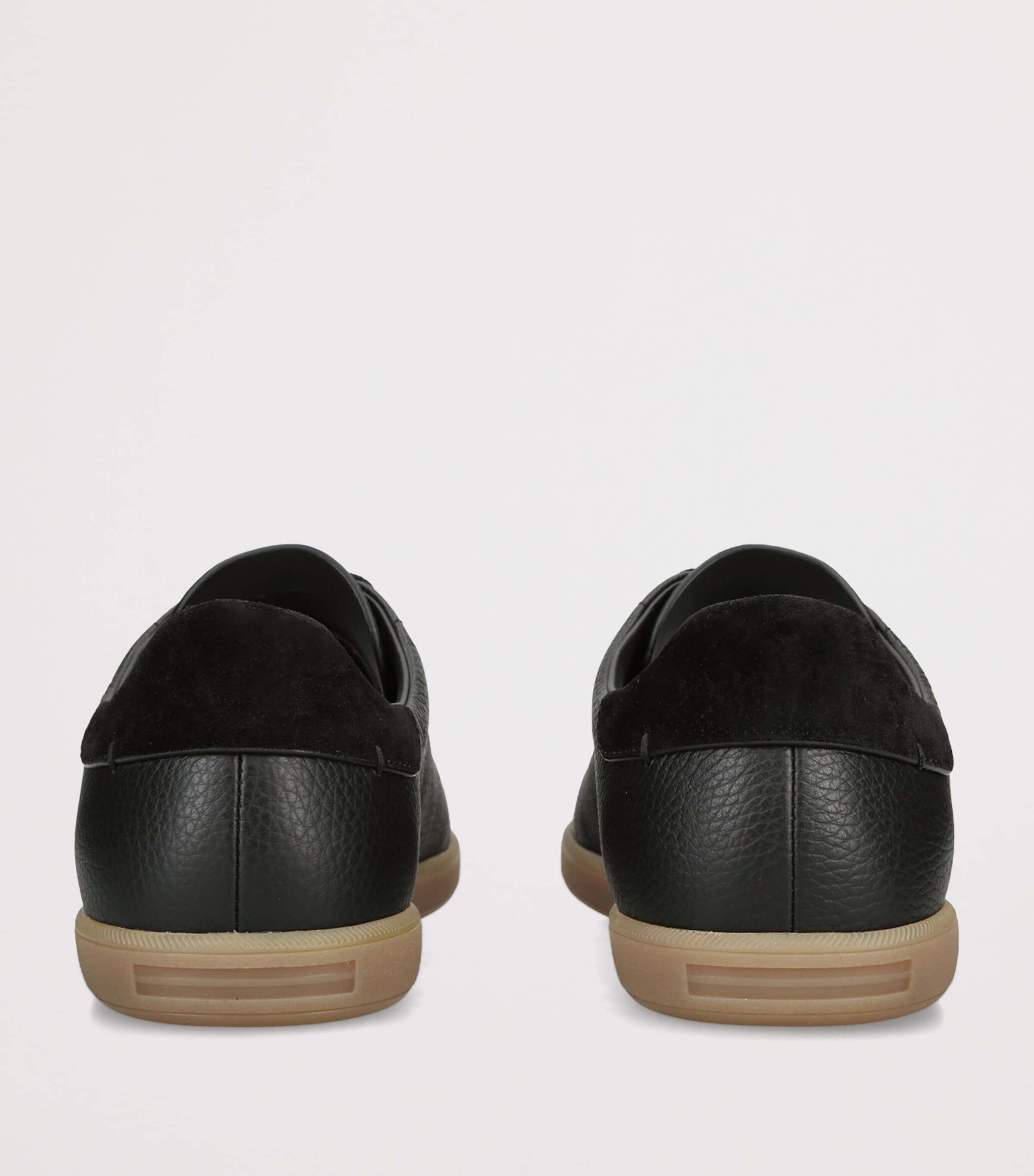 Zegna Leather 232 Sneakers Black Image 4