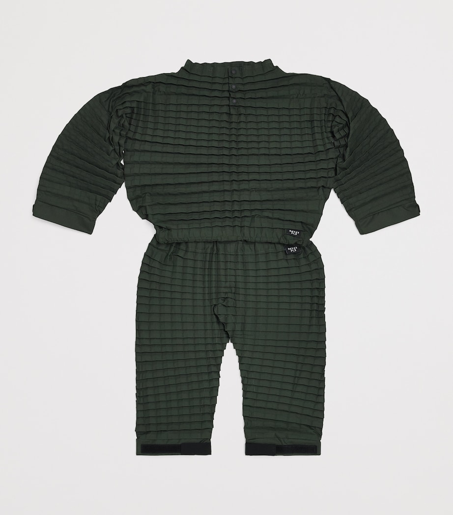Petit Pli Pleated Versa-Tile Trousers (10-11 Years) Aurora Green Image 3