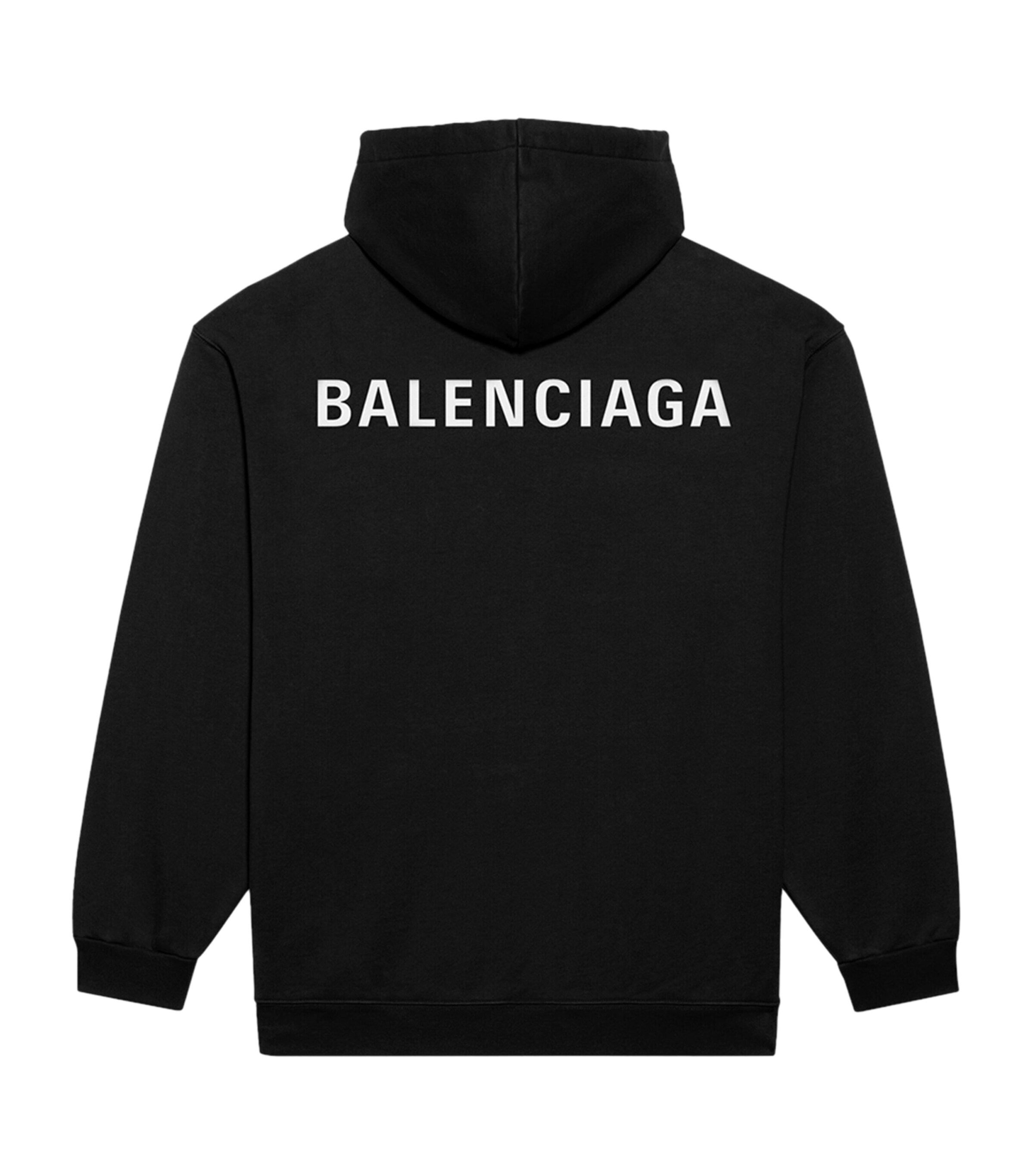 Balenciaga Mens Logo Hoodie Image 3