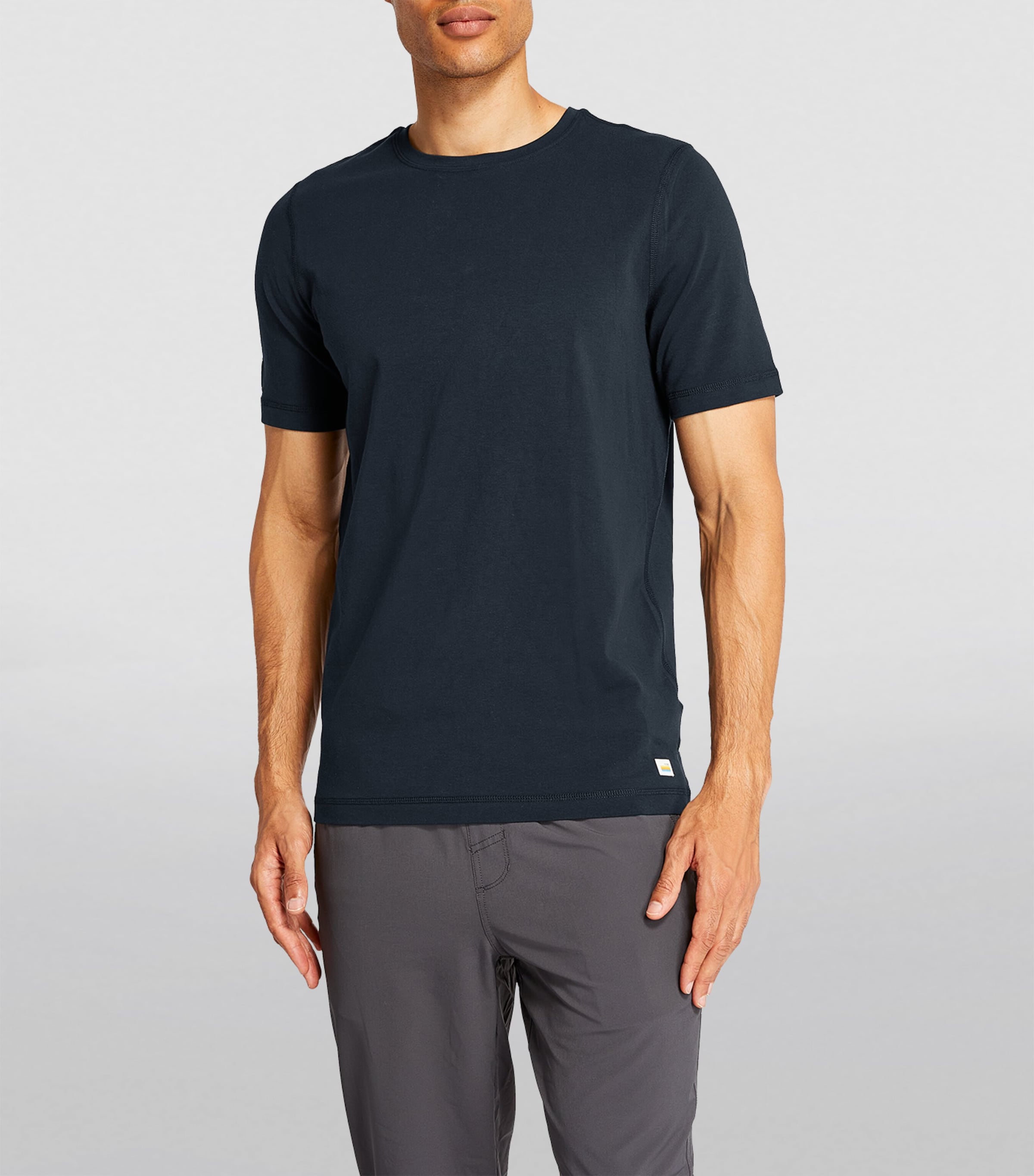 Cotton-Blend Tuvalu T-Shirt INK/INK Image 3