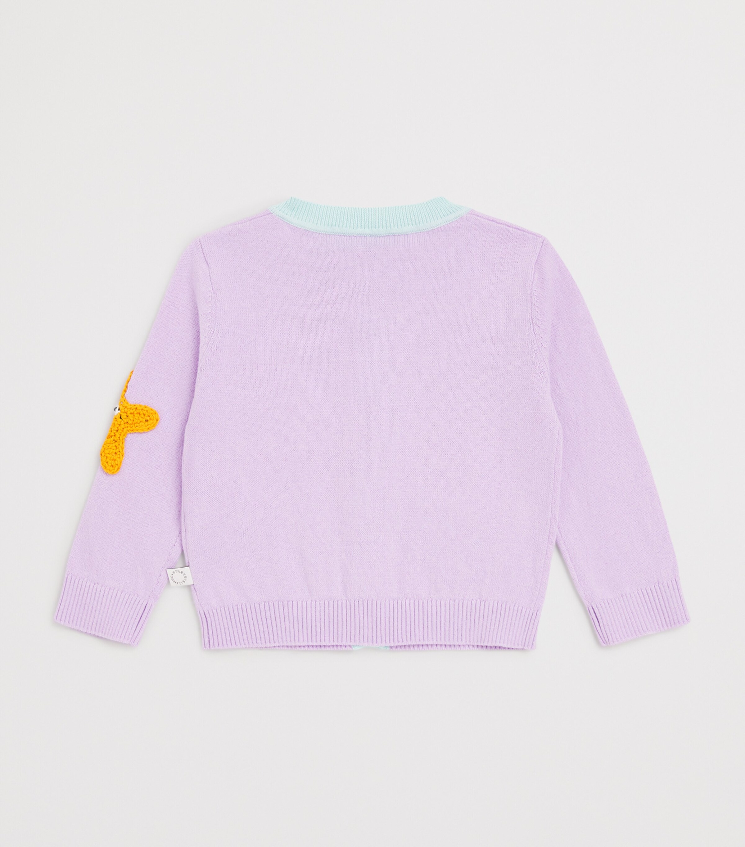 Stella McCartney Kids Cotton Embroidered Star Cardigan (6-36 Months) Image 2