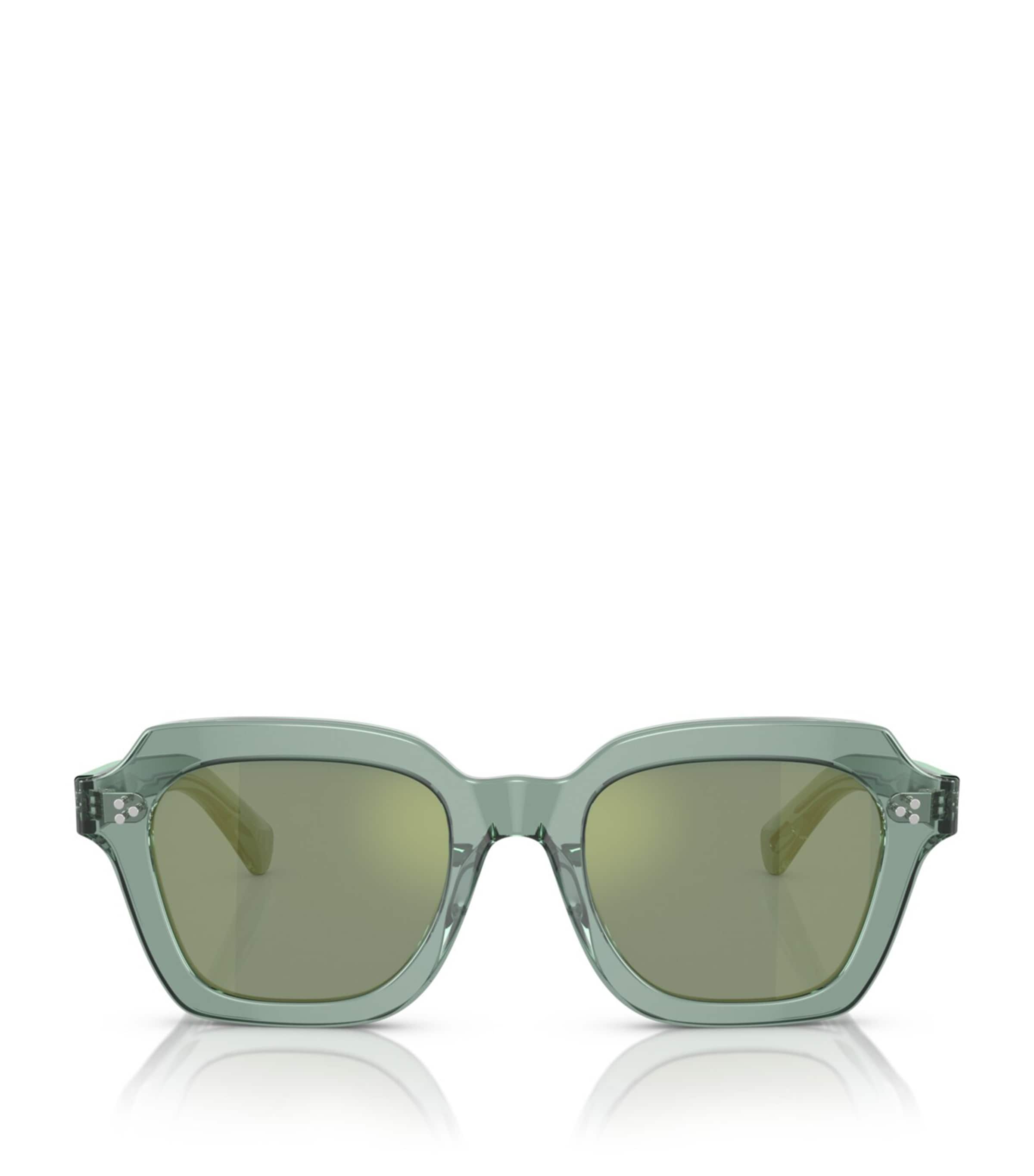 Oliver Peoples Womens Green Ov5526su Kienna Square-frame Acetate Sunglasses In Green