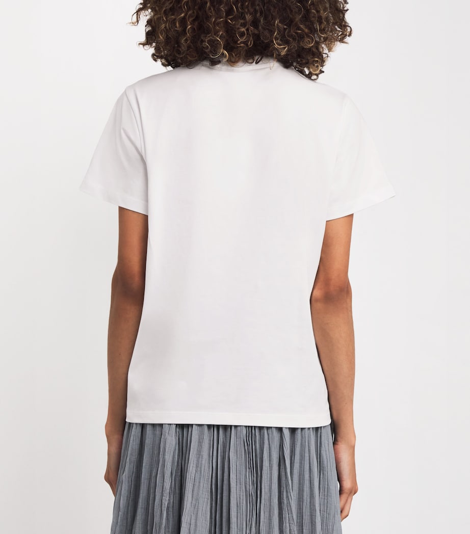 Organic Cotton Puppy T-Shirt 151 BRIGHT WHITE Image 4