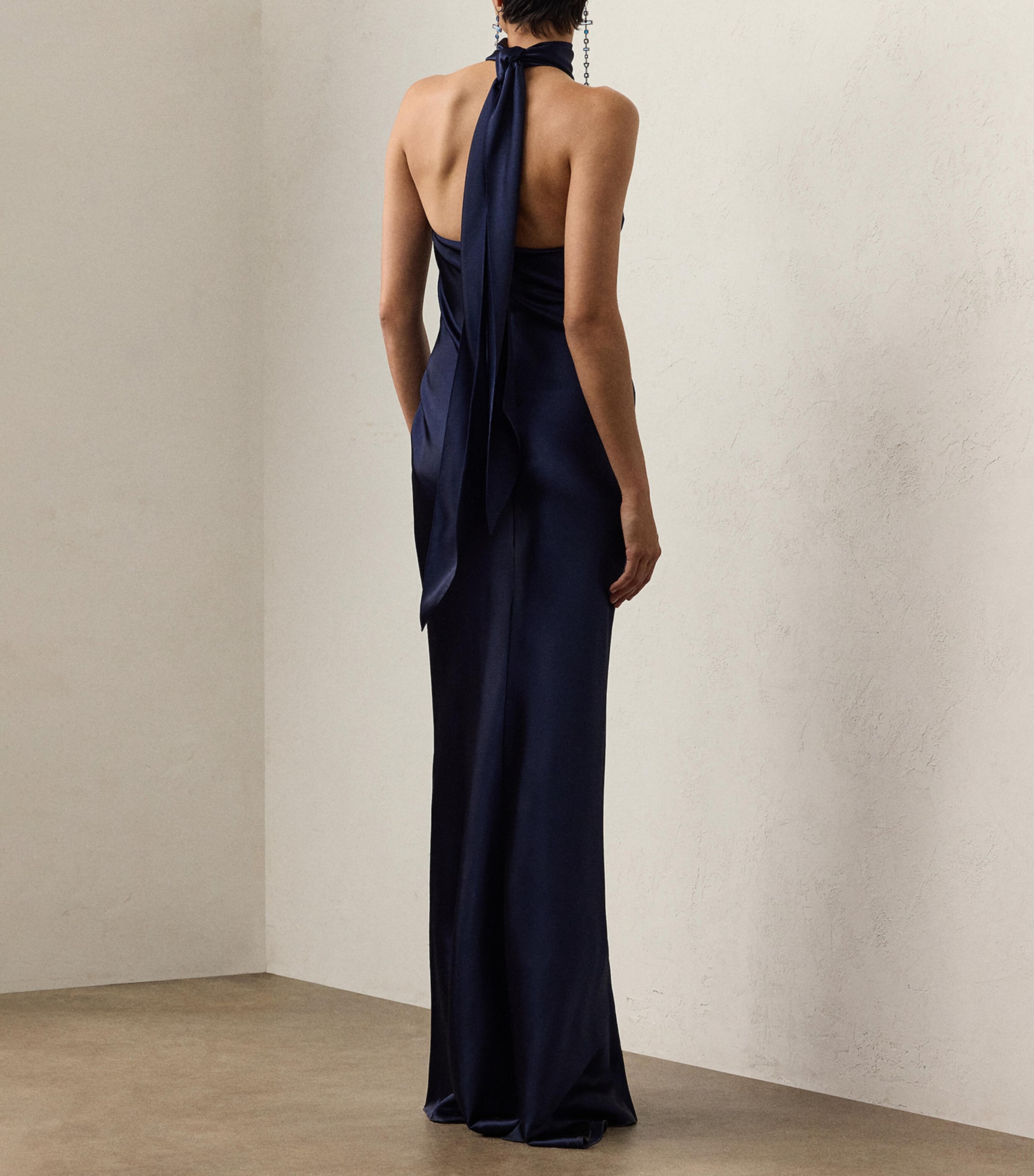 Chilton Maxi Dress LUX NAVY Image 2