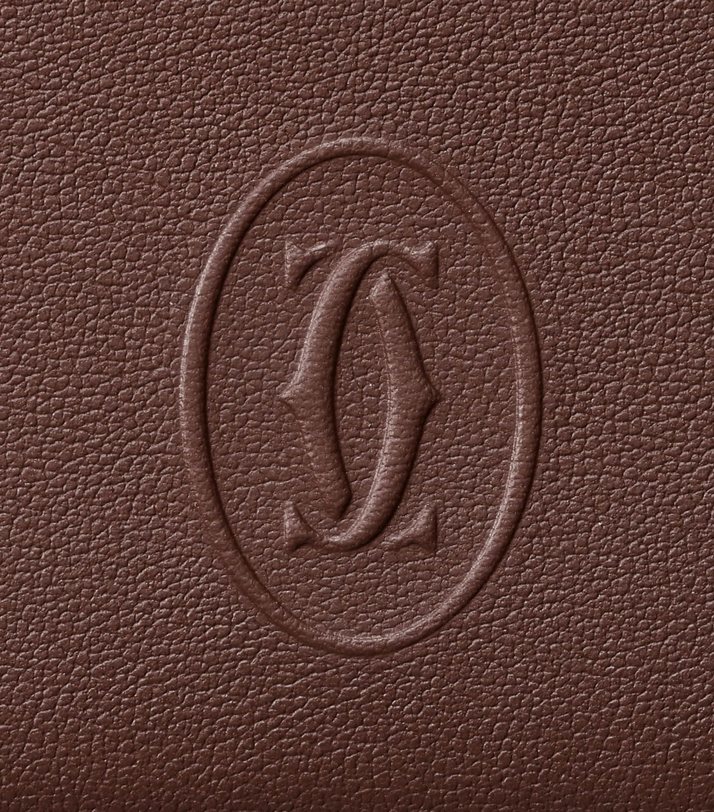 Cartier Leather Must de Cartier Card Holder Brown Image 4