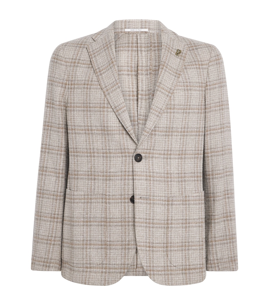 Wool-Silk-Blend Brera Blazer 35 NATURAL Image 1