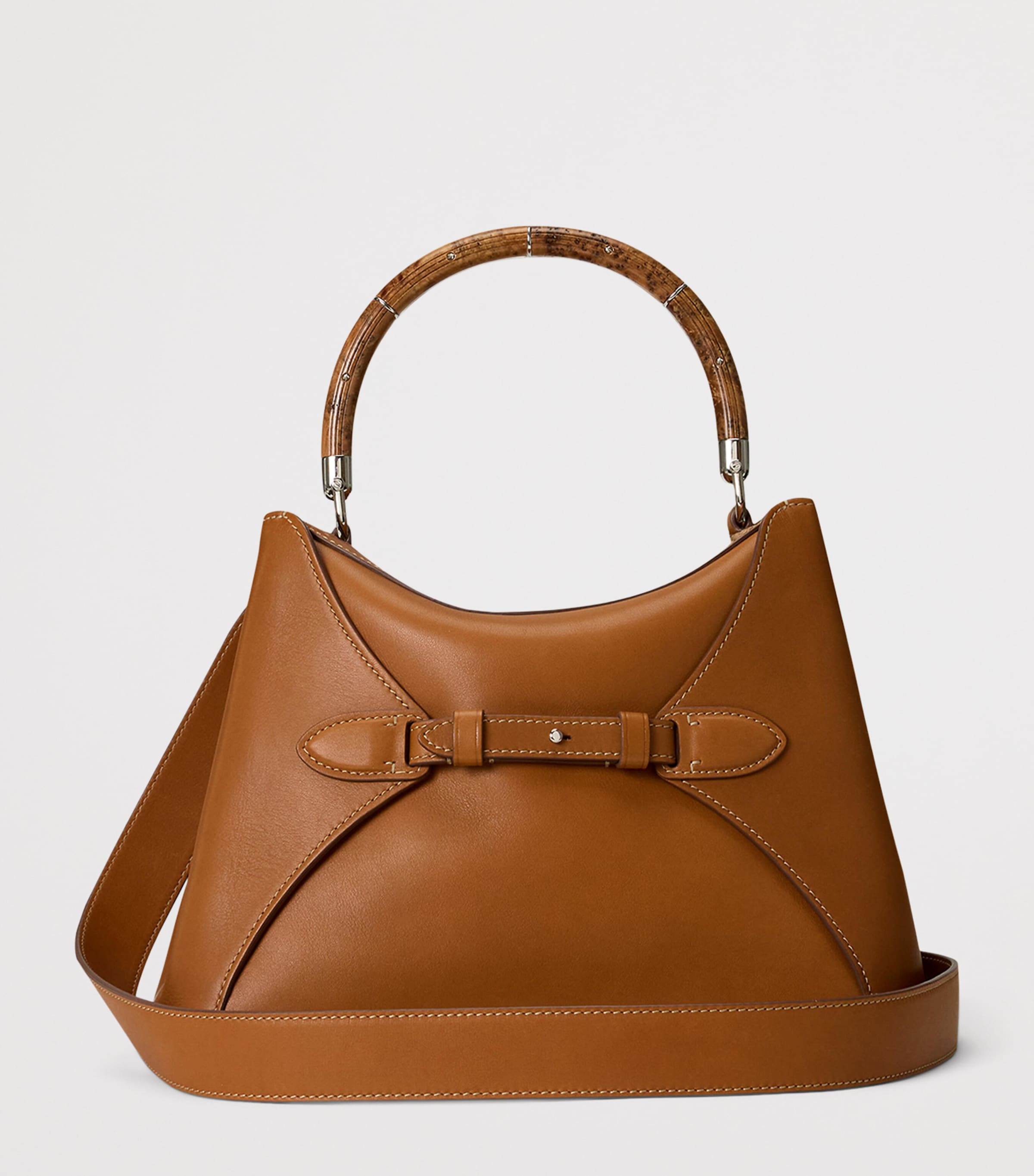 Ralph Lauren Collection Calfskin The Ralph Top-Handle Bag Rl Gold Image 3
